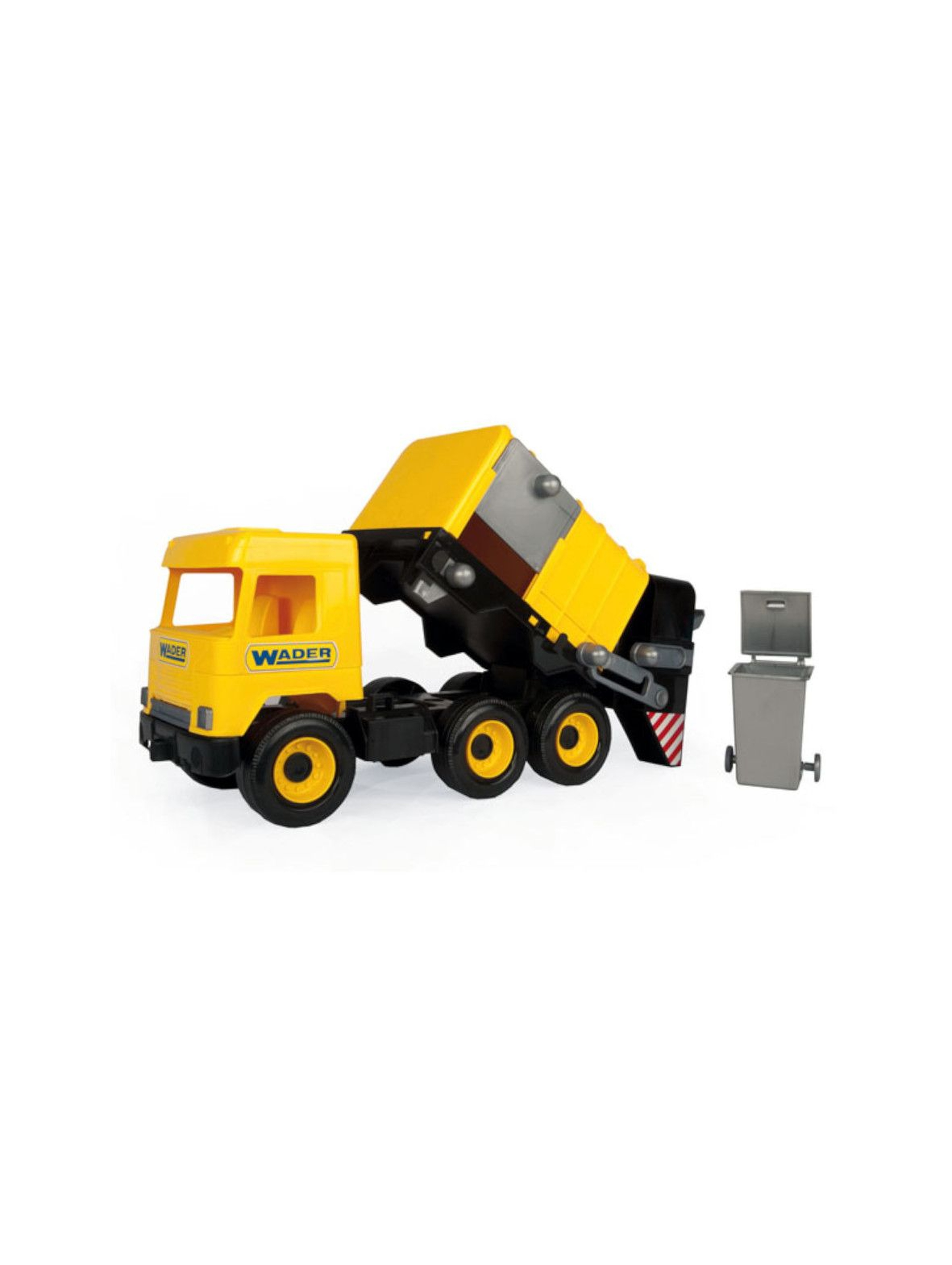 Middle Truck śmieciarka żółta