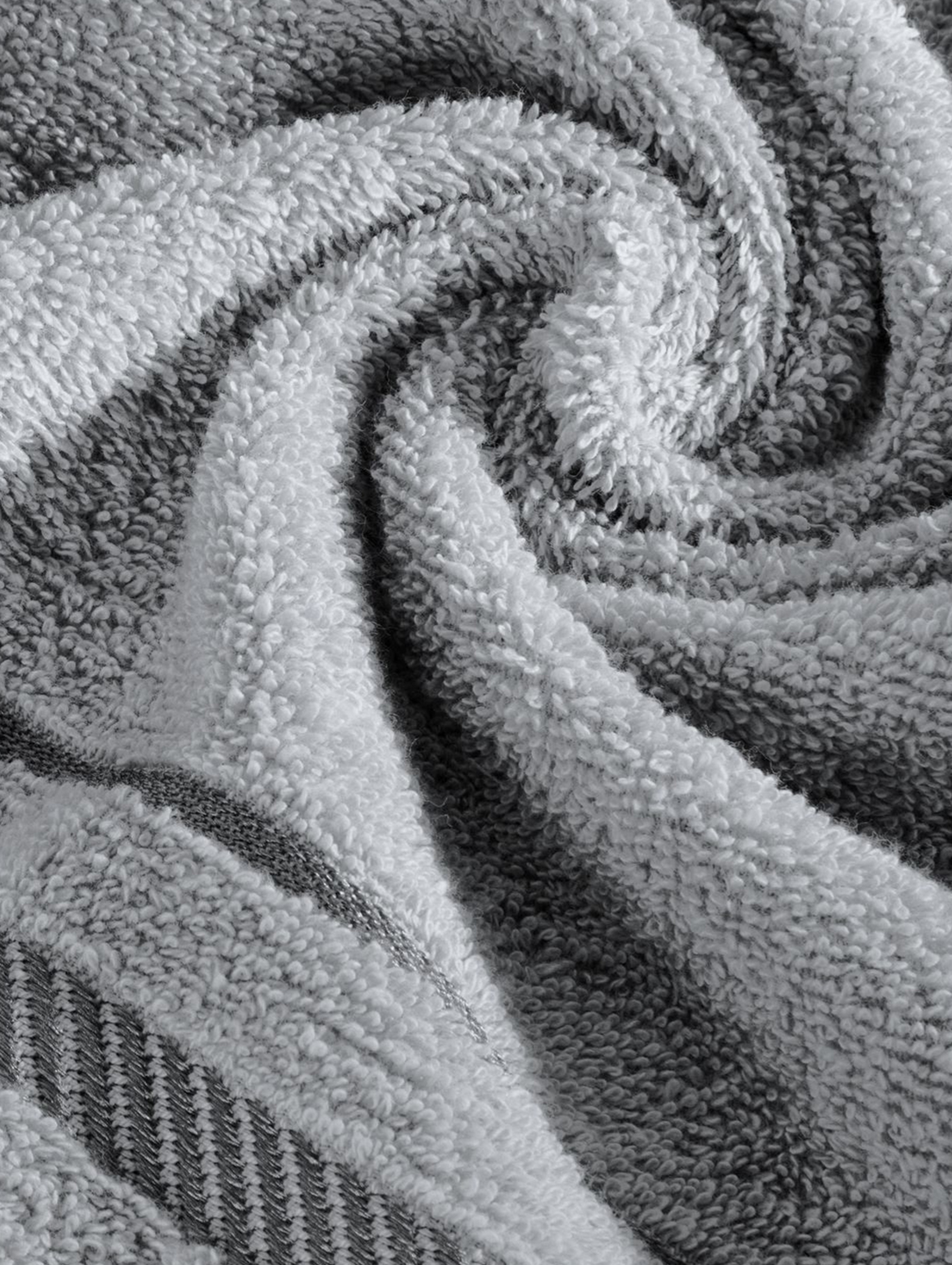 Ręcznik koral (03) 70x140 cm srebrny