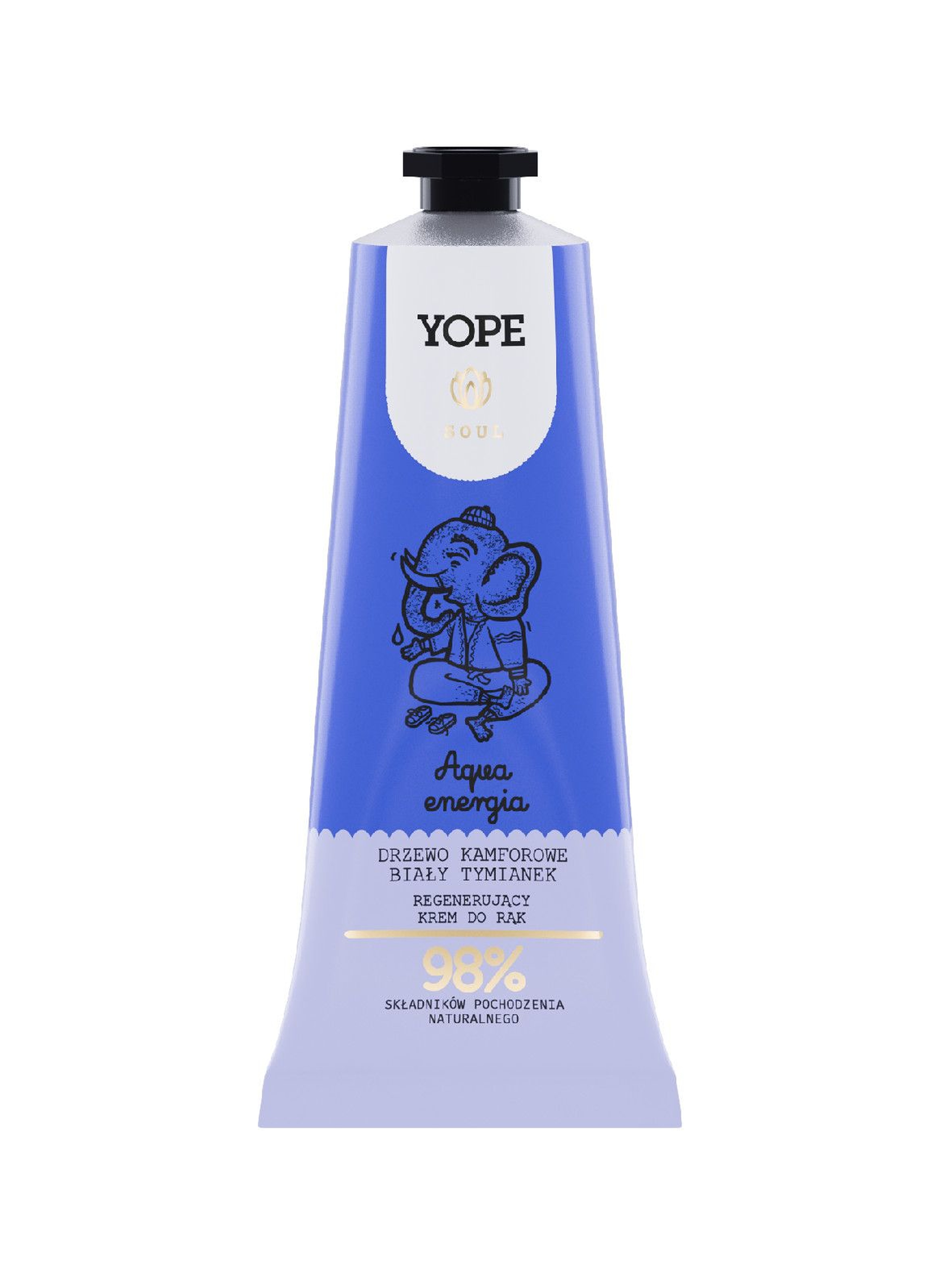 Yope Aqua, regenerujący krem do rąk drzewo kamforowe-bialy tymianek- 50 ml