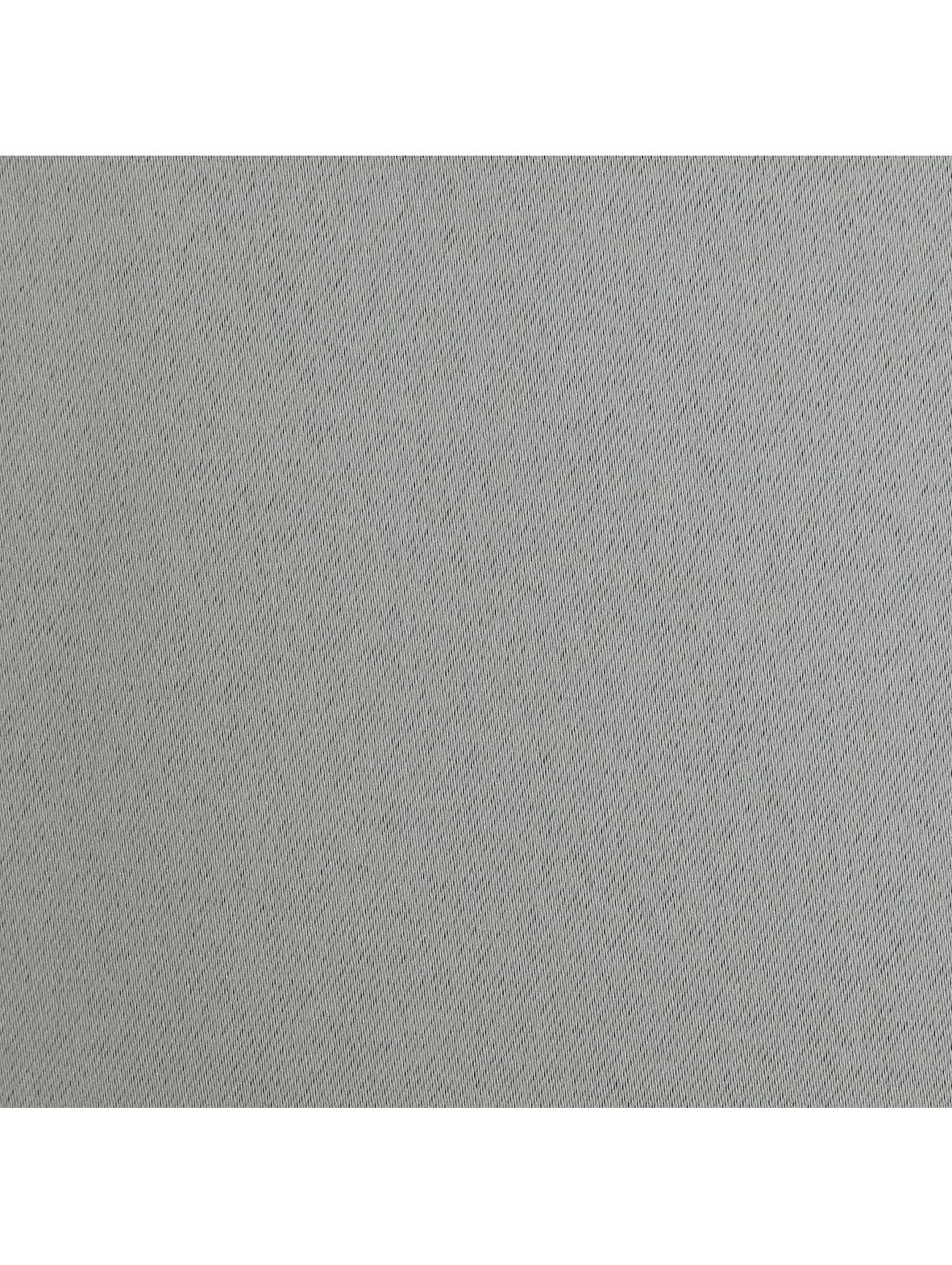 Zasłona jednokolorowa - szara - 135x250cm