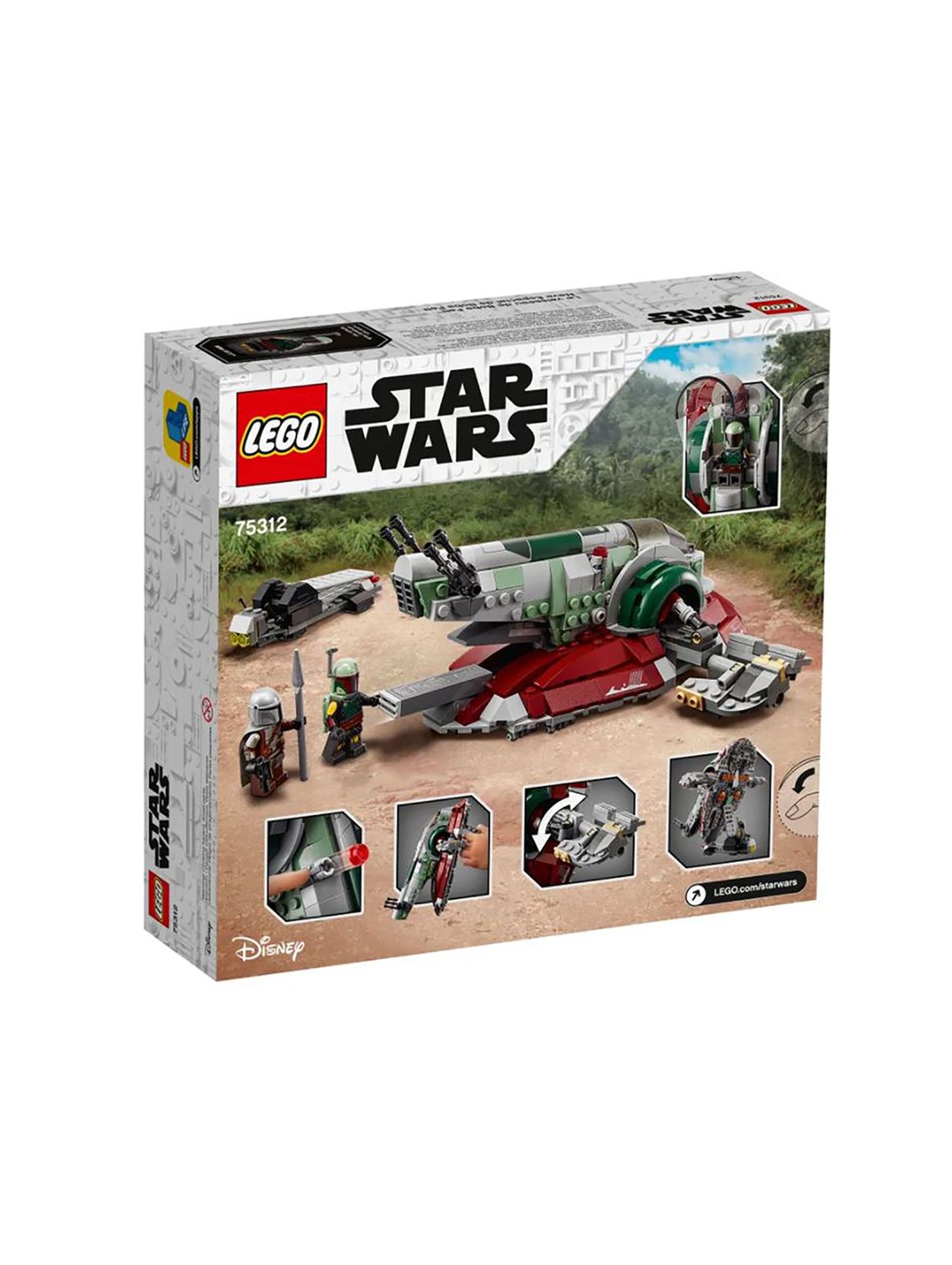 LEGO® Star Wars Statek kosmiczny Boby Fetta 75312