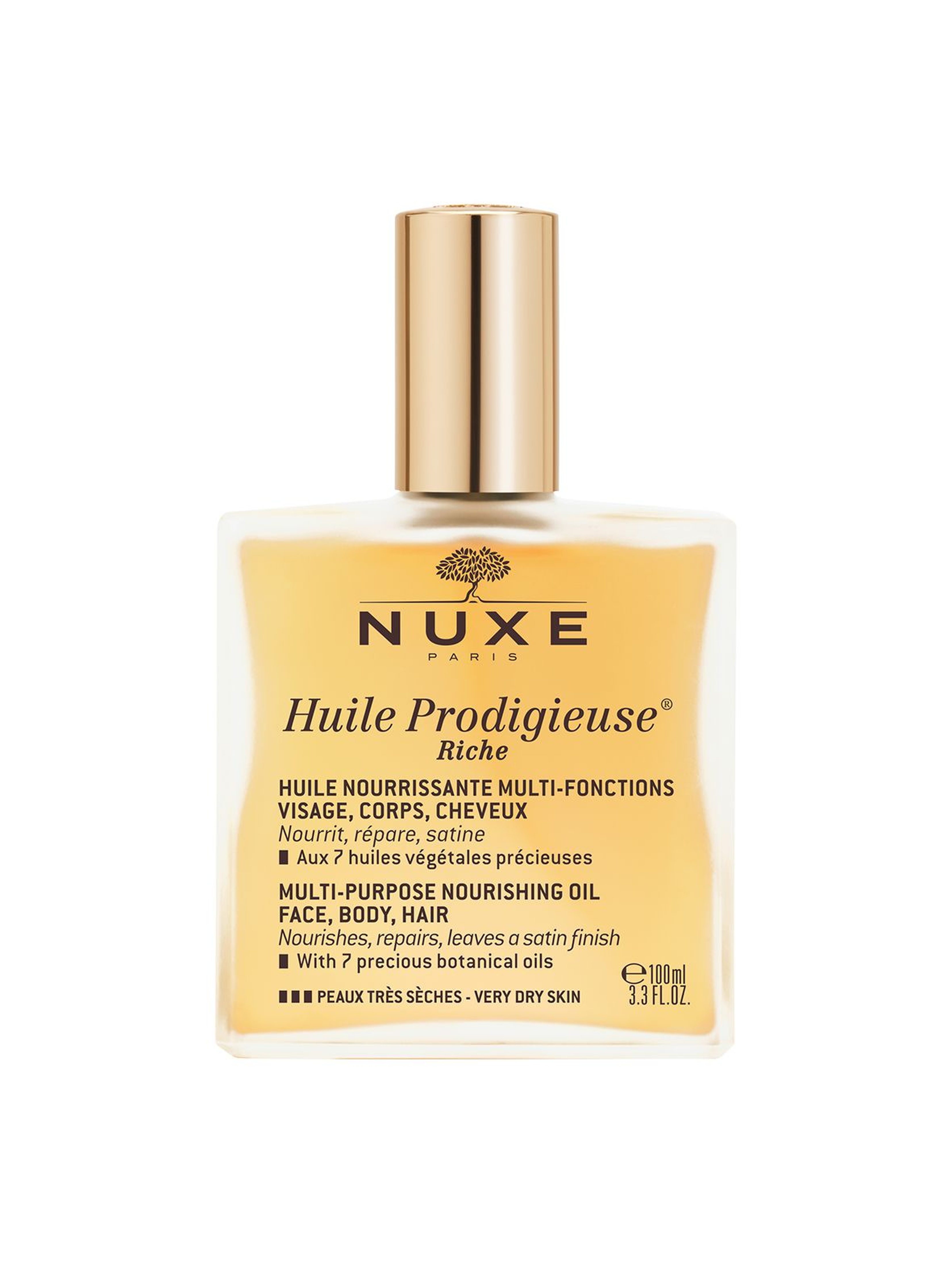 Nuxe Huile Prodigieuse Riche Intensywnie odżywiający olejek o wielu zastosowaniach 100 ml