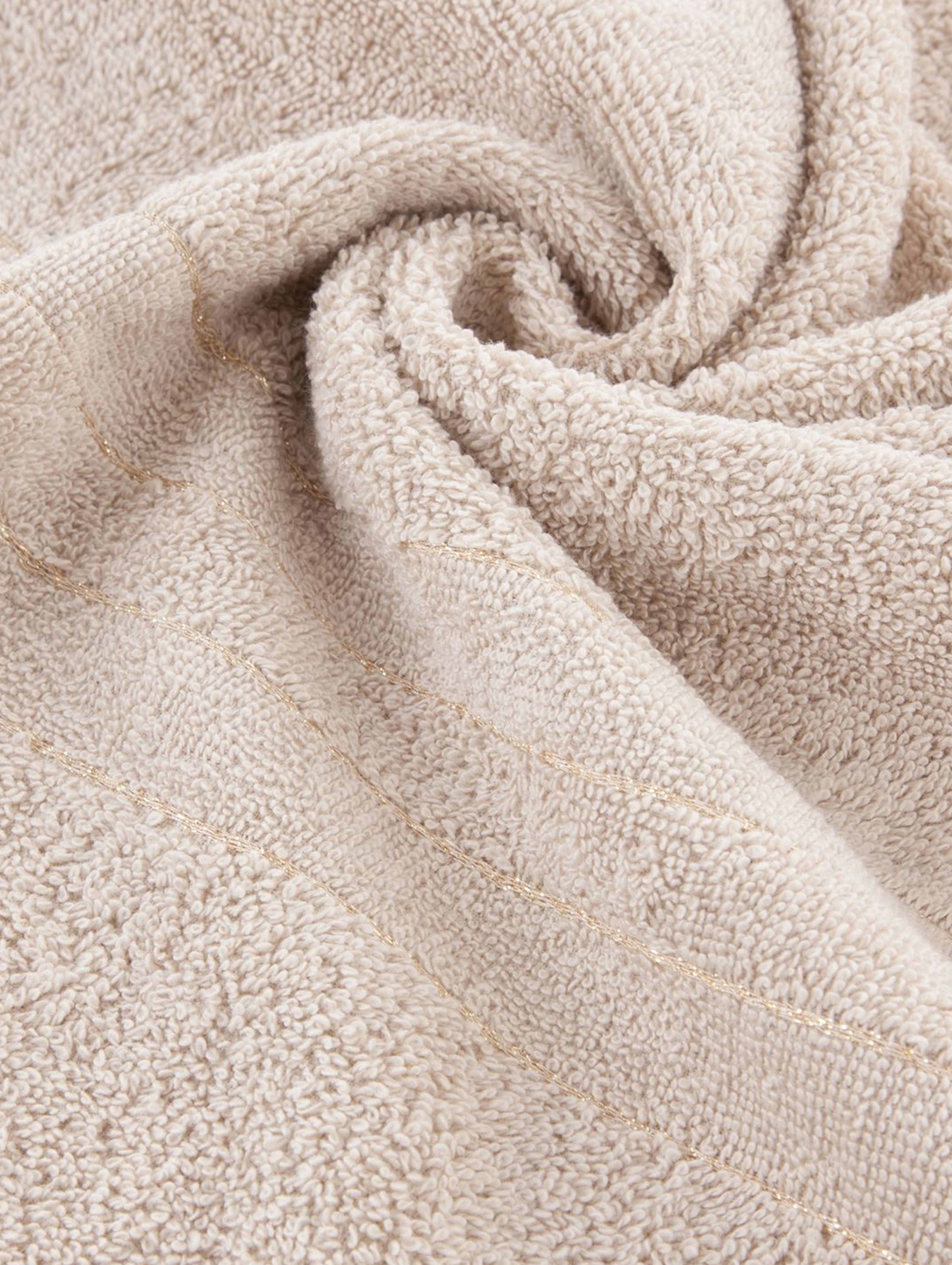 Ręcznik kąpielowy bawełniany Gala 70x140 cm beżowy