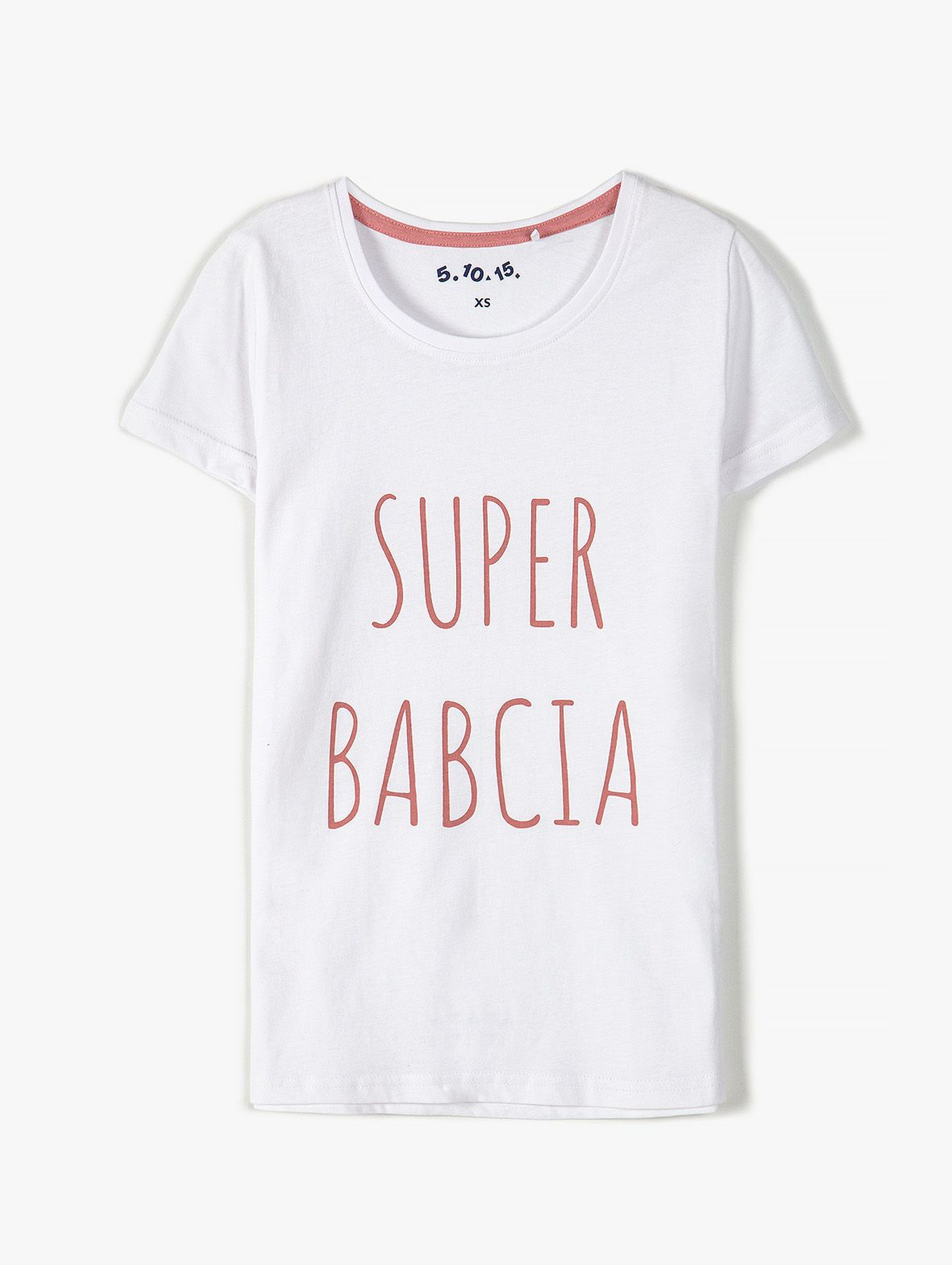 T-shirt damski Super babcia