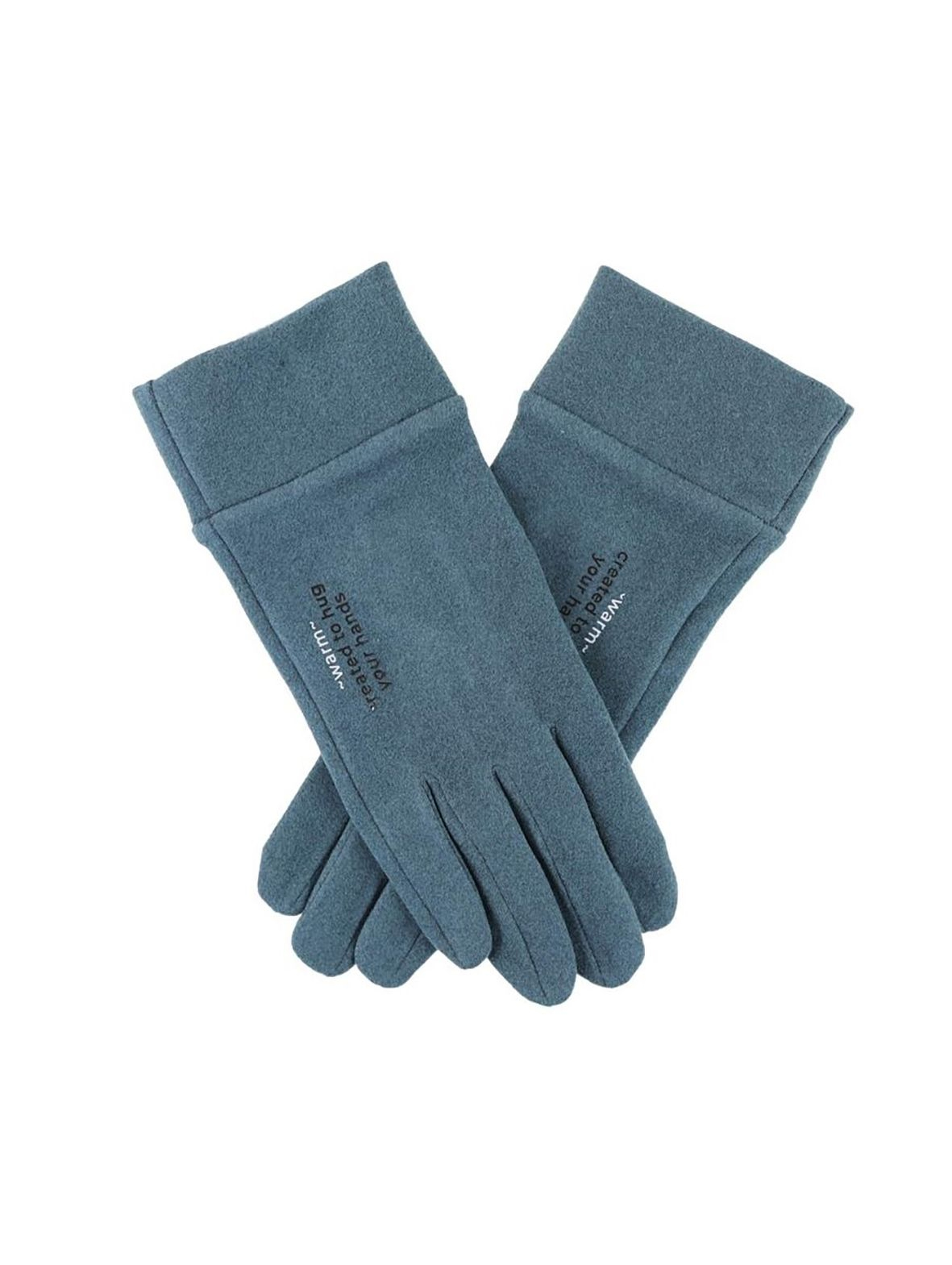 Rękawiczki damskie - niebieskie
