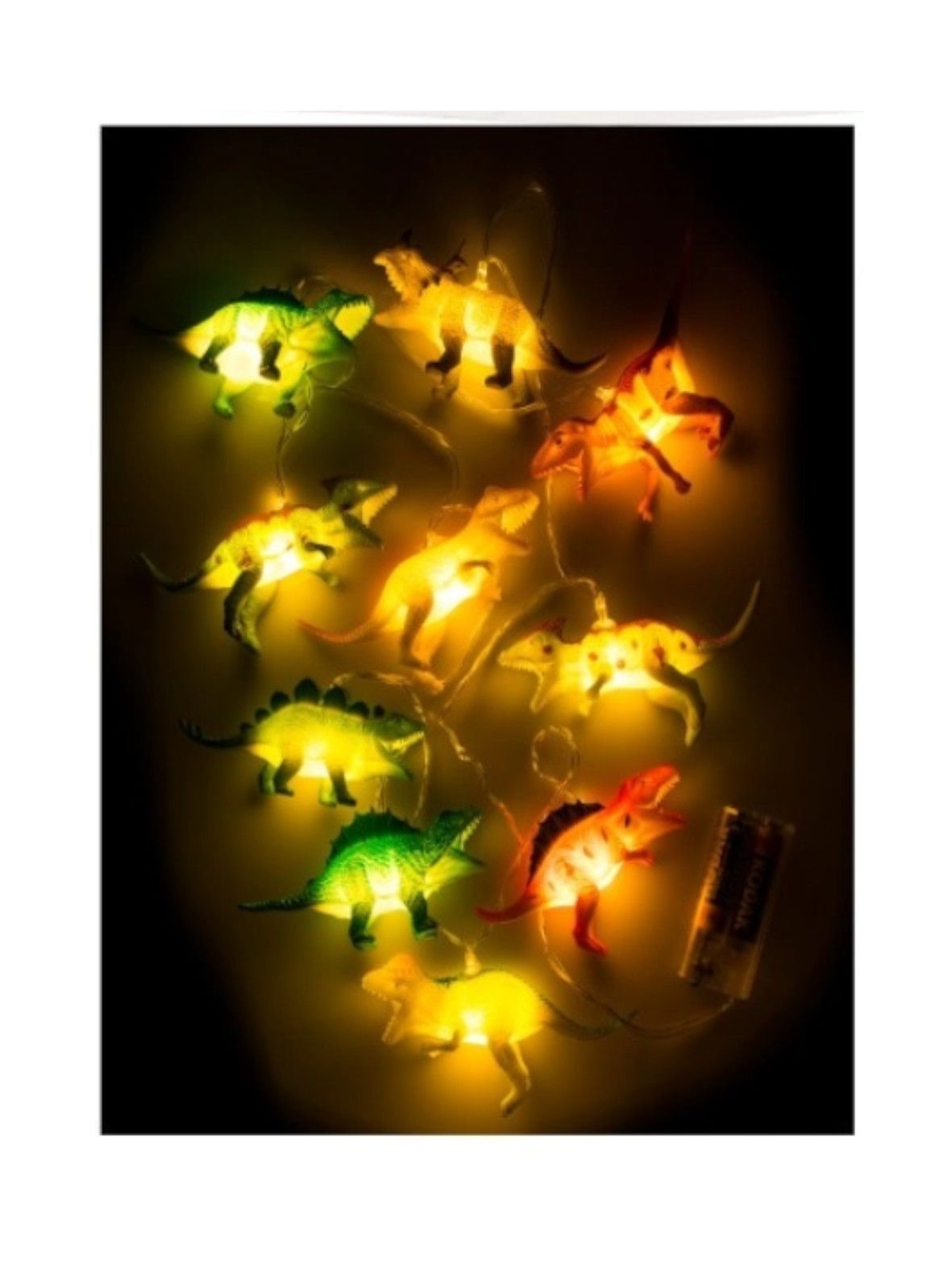 Lampki dekoracyjne Dinozaury - 10 LED