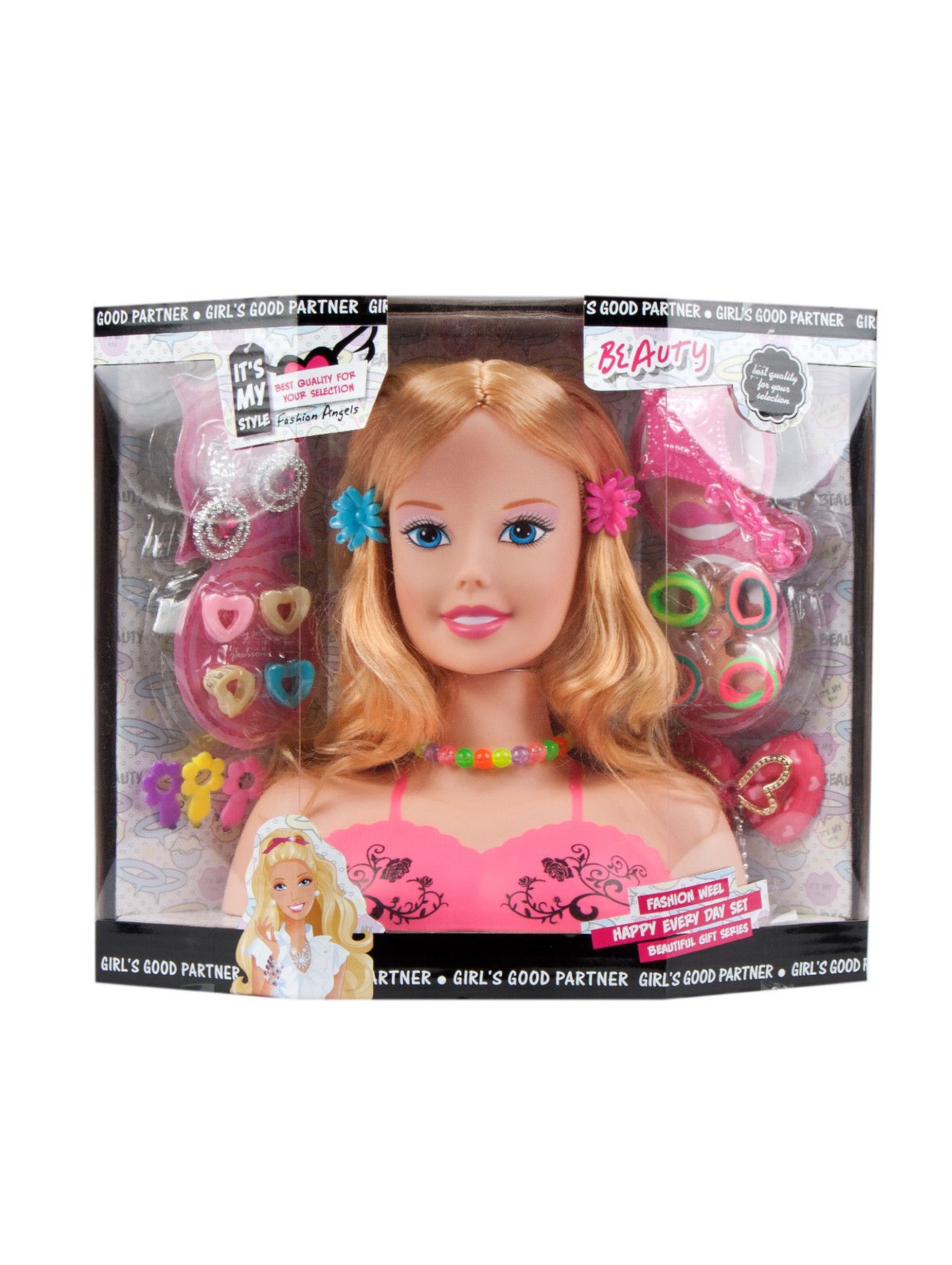 Zabawka dla dziewczynki- Głowa do stylizacji Mega Creative 3+
