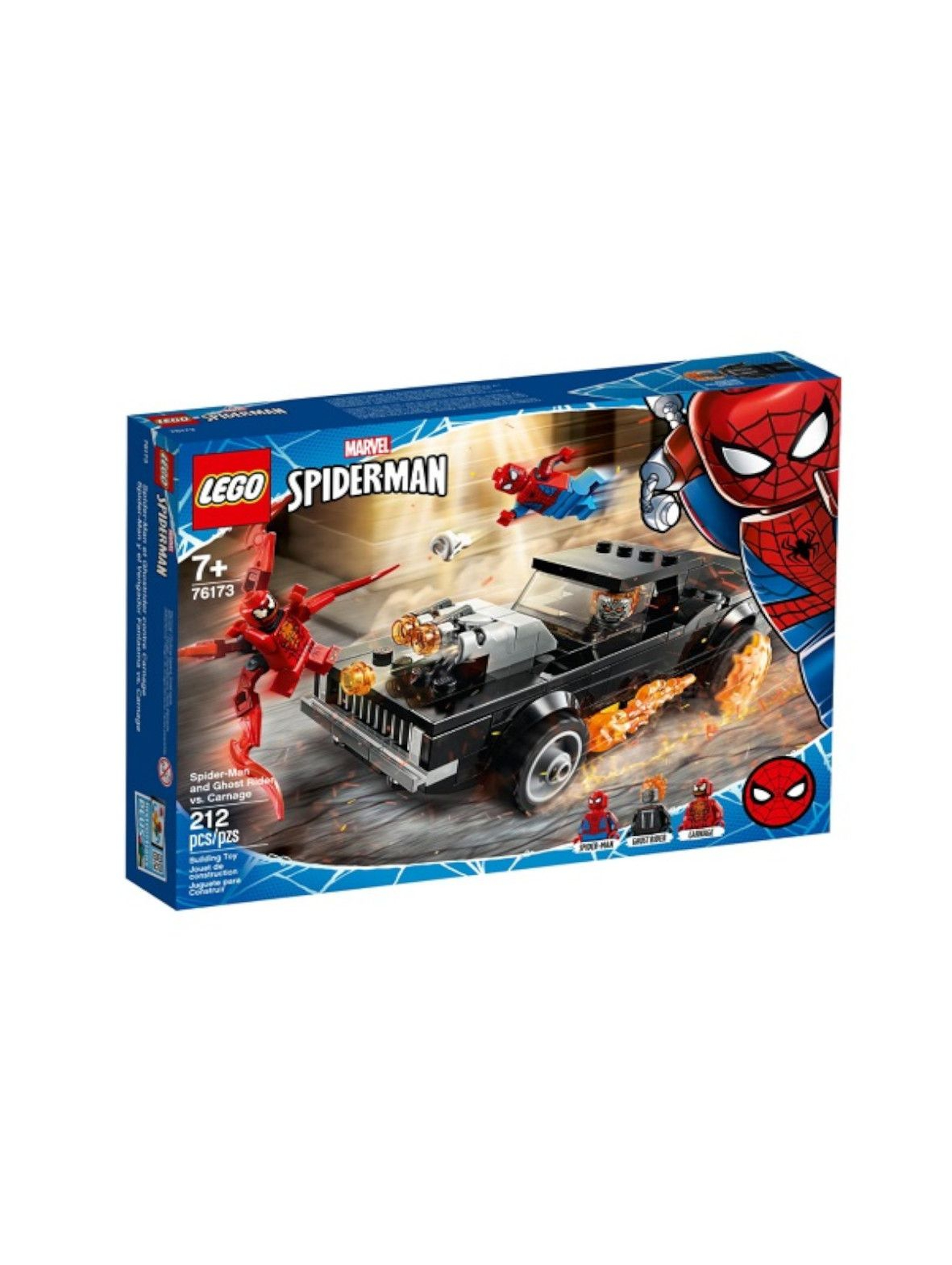 LEGO Super Heroes-Spider-Man i Upiorny Jeździec kontra Carnage-212 el