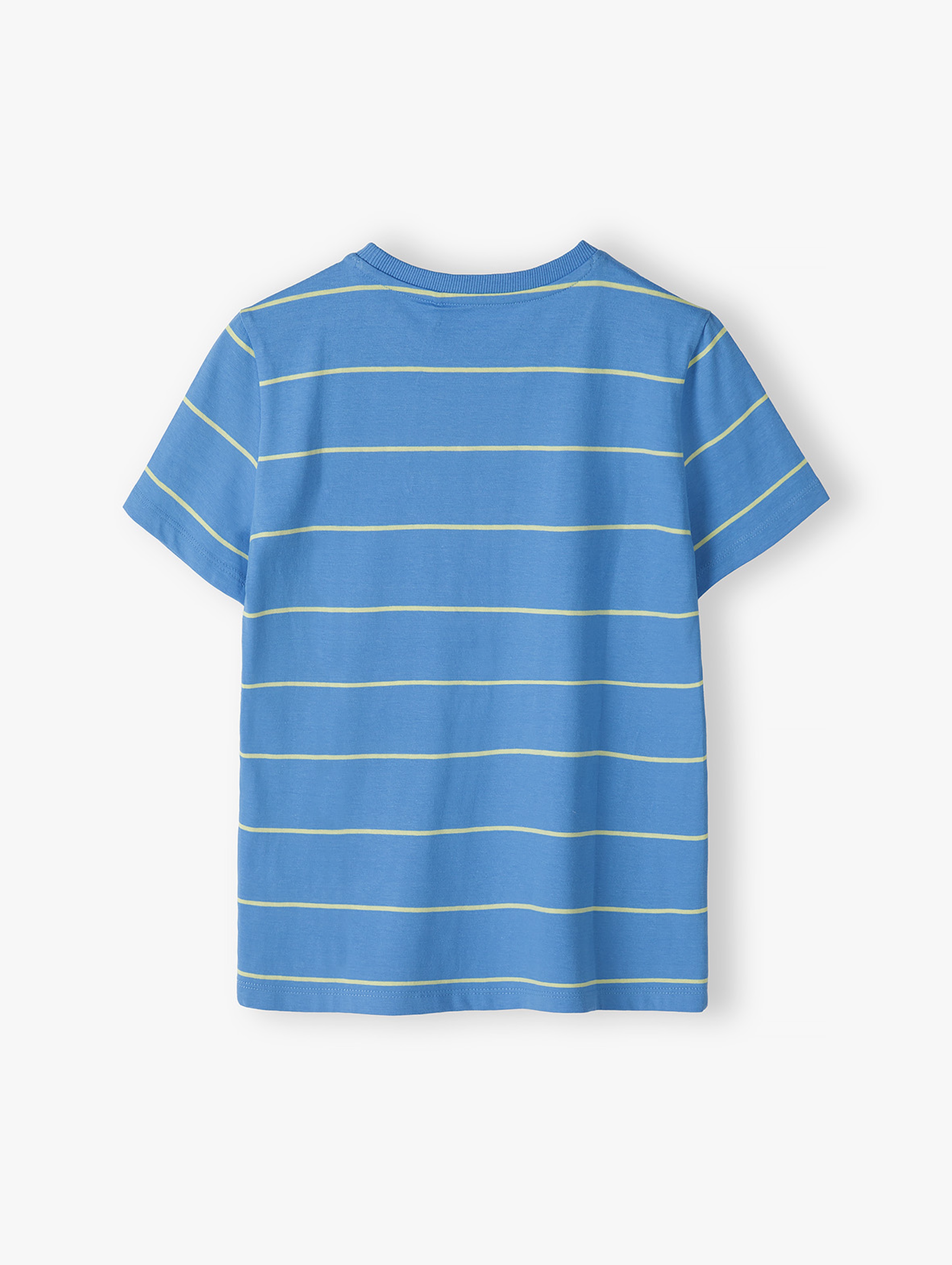 Niebieski t-shirt chłopięcy w paski - Limited Edition