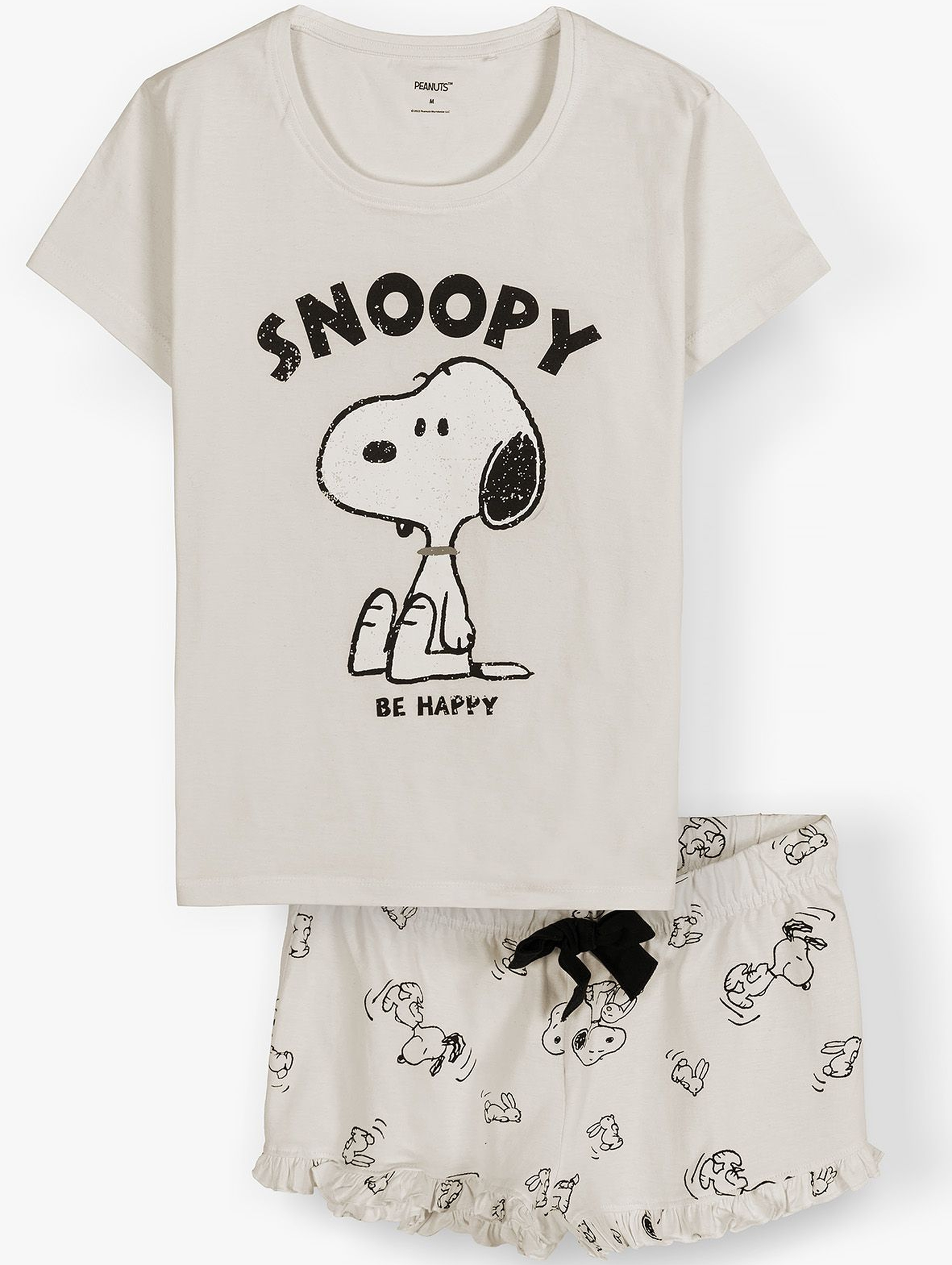 Piżama damska bawełniana dwuczęściowa Snoopy