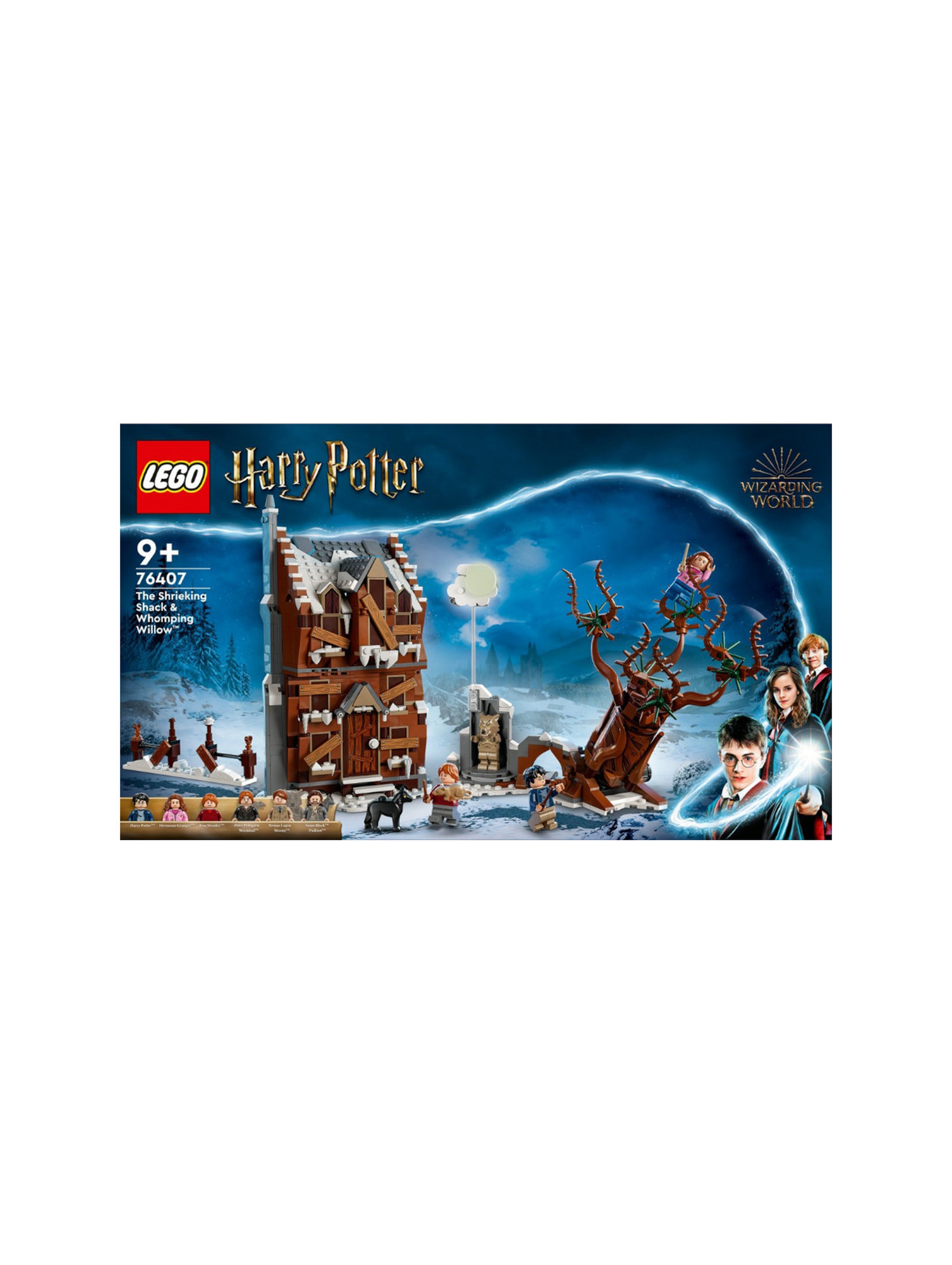 Klocki LEGO Harry Potter 76407 Wrzeszcząca Chata i Wierzba Bijąca - 777 elementy, wiek 9 +