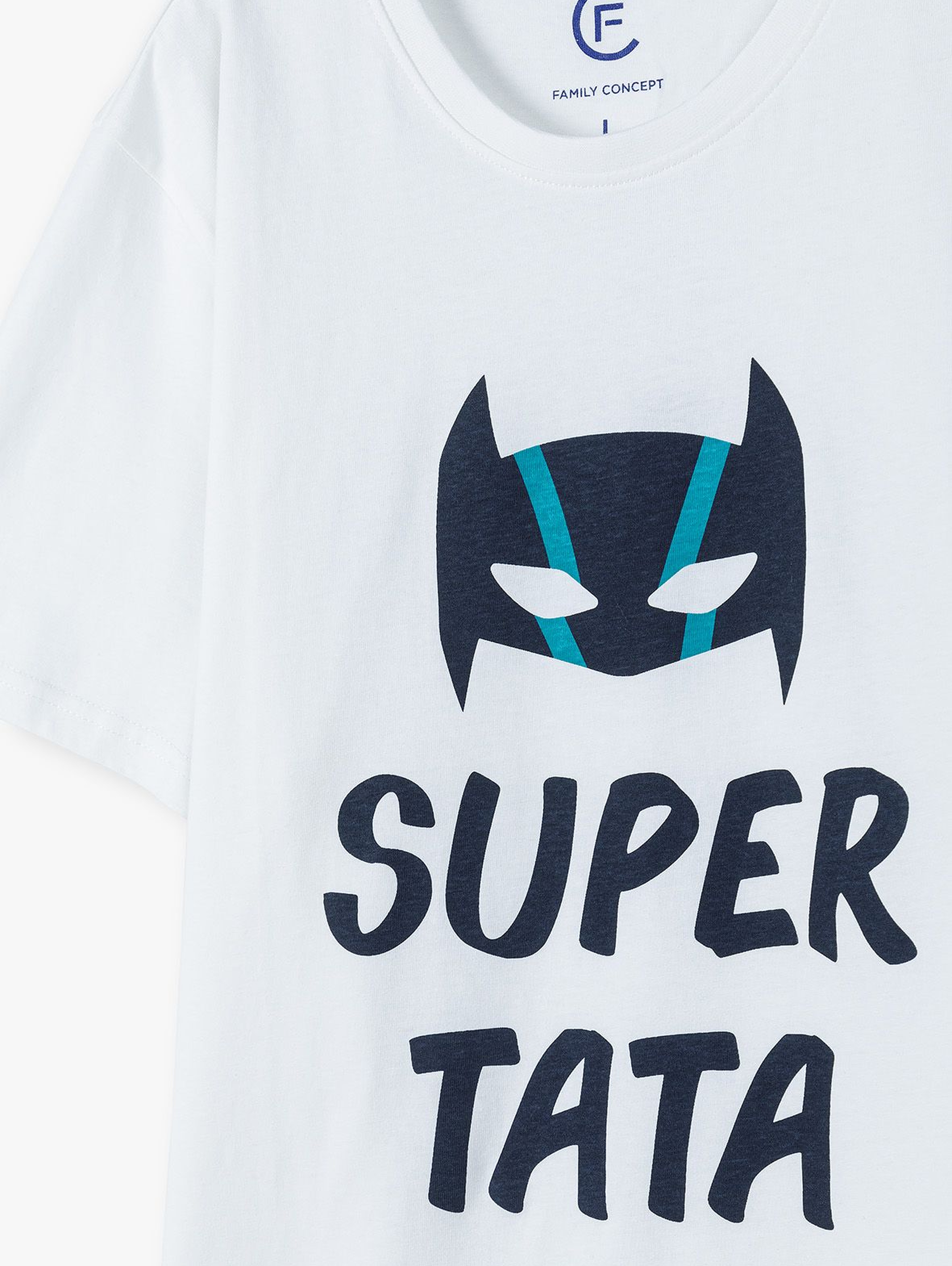 Bawełniany t-shirt  męski SUPER TATA