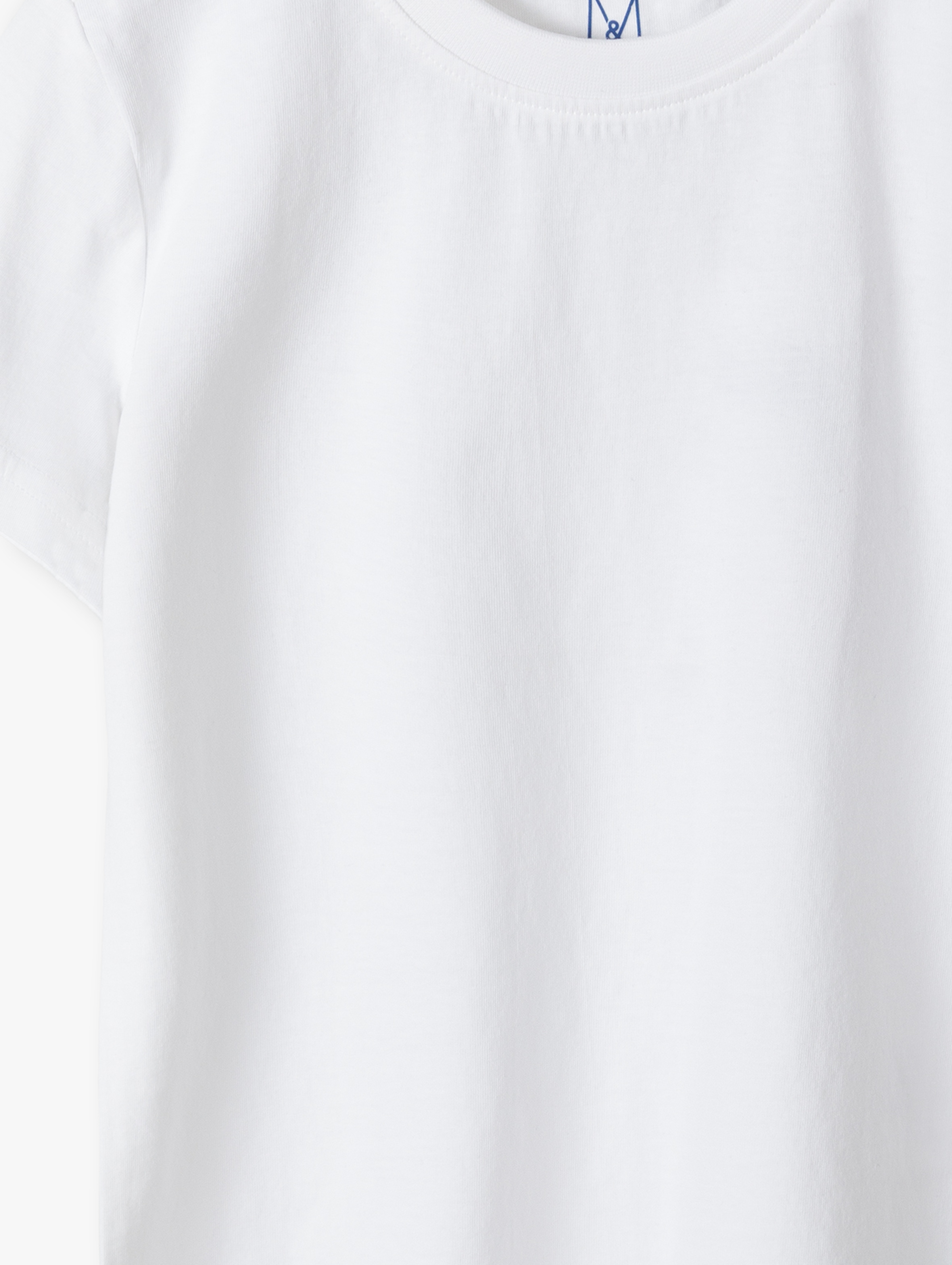 Komplet ubrań na gimnastykę - granatowe szorty + biały t-shirt + worek
