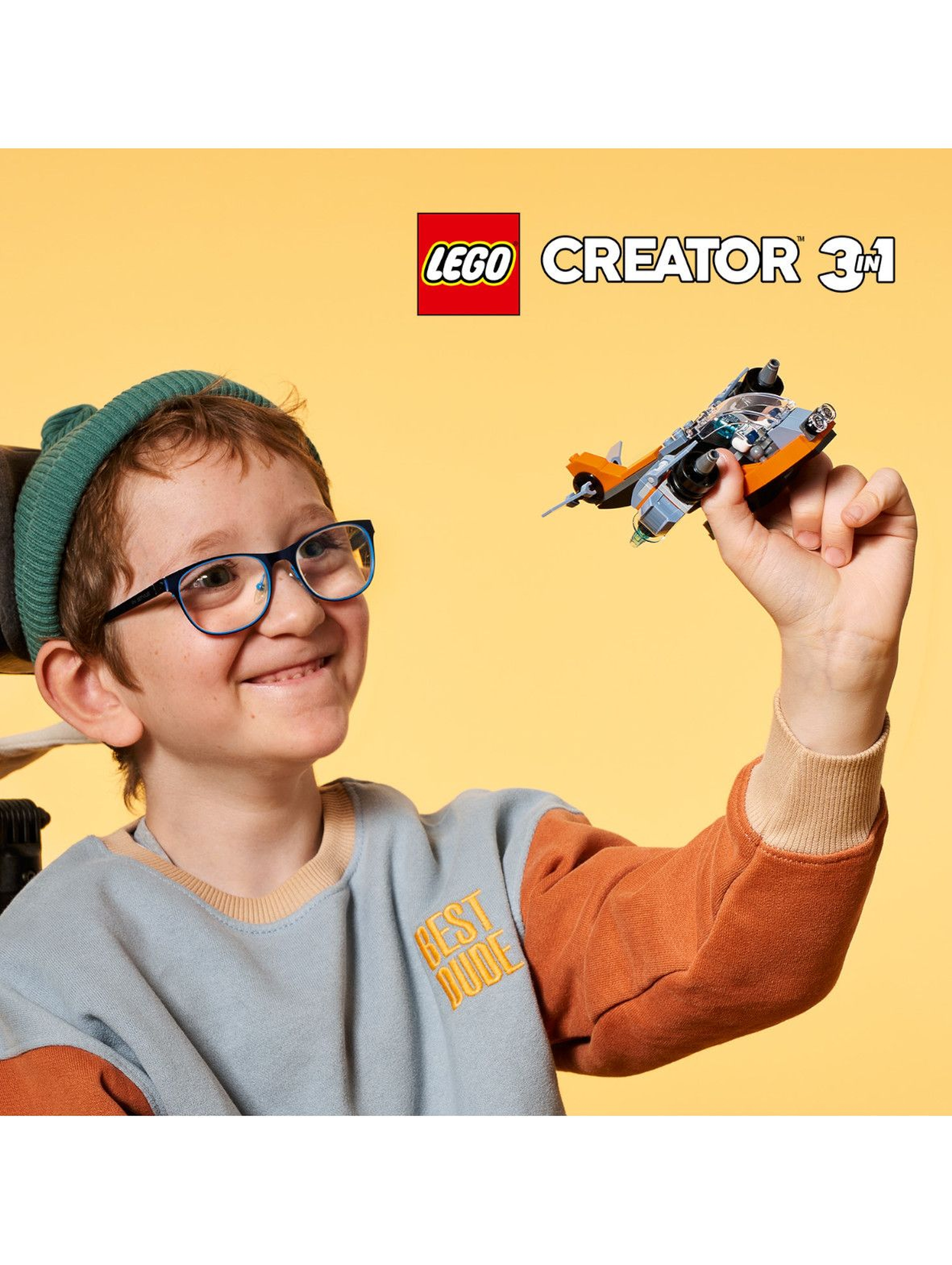 Klocki LEGO Creator - Cyberdron - 113 el