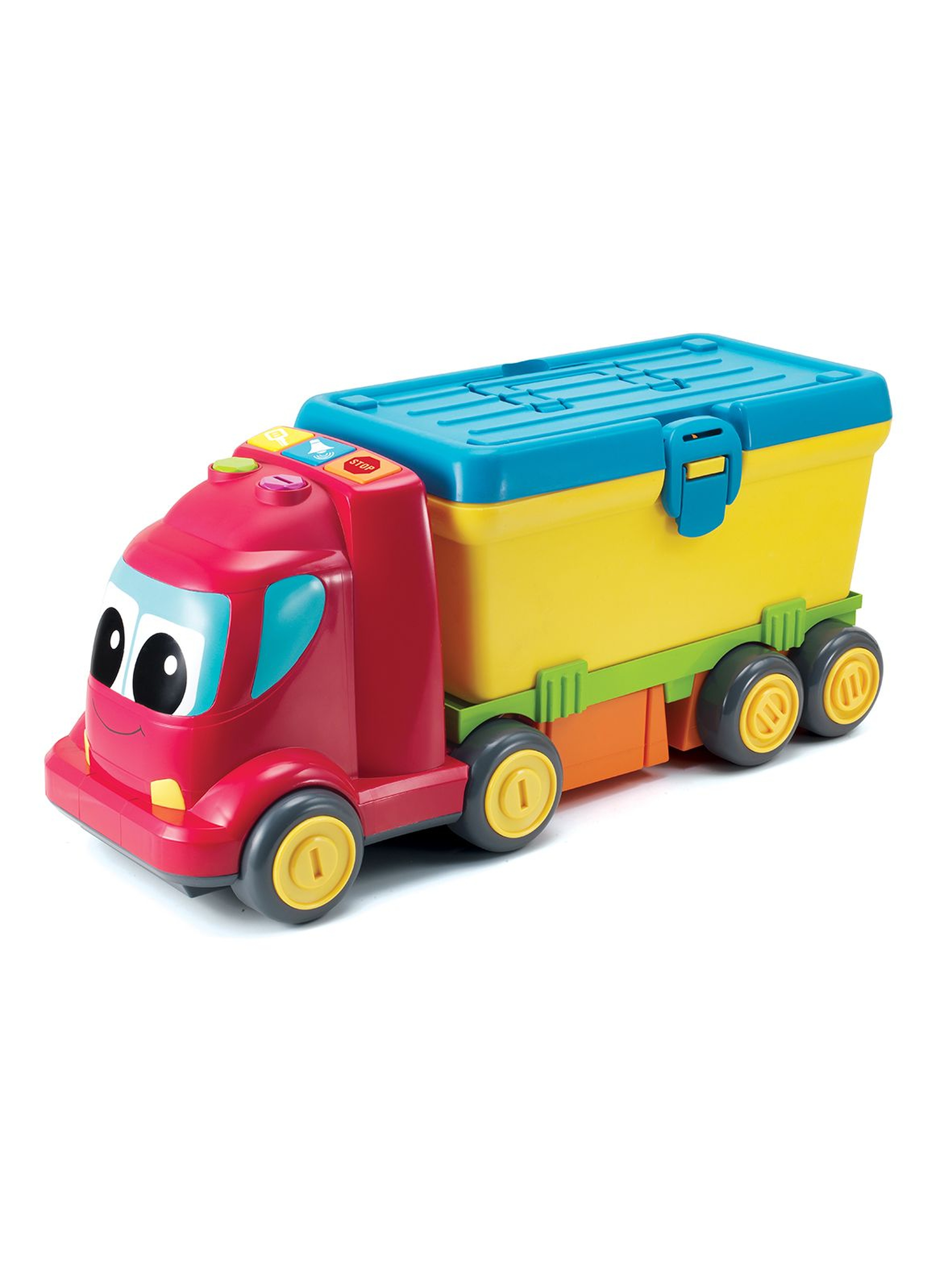 Zabawka- grająca ciężarówka z warsztatem wiek 18-36msc