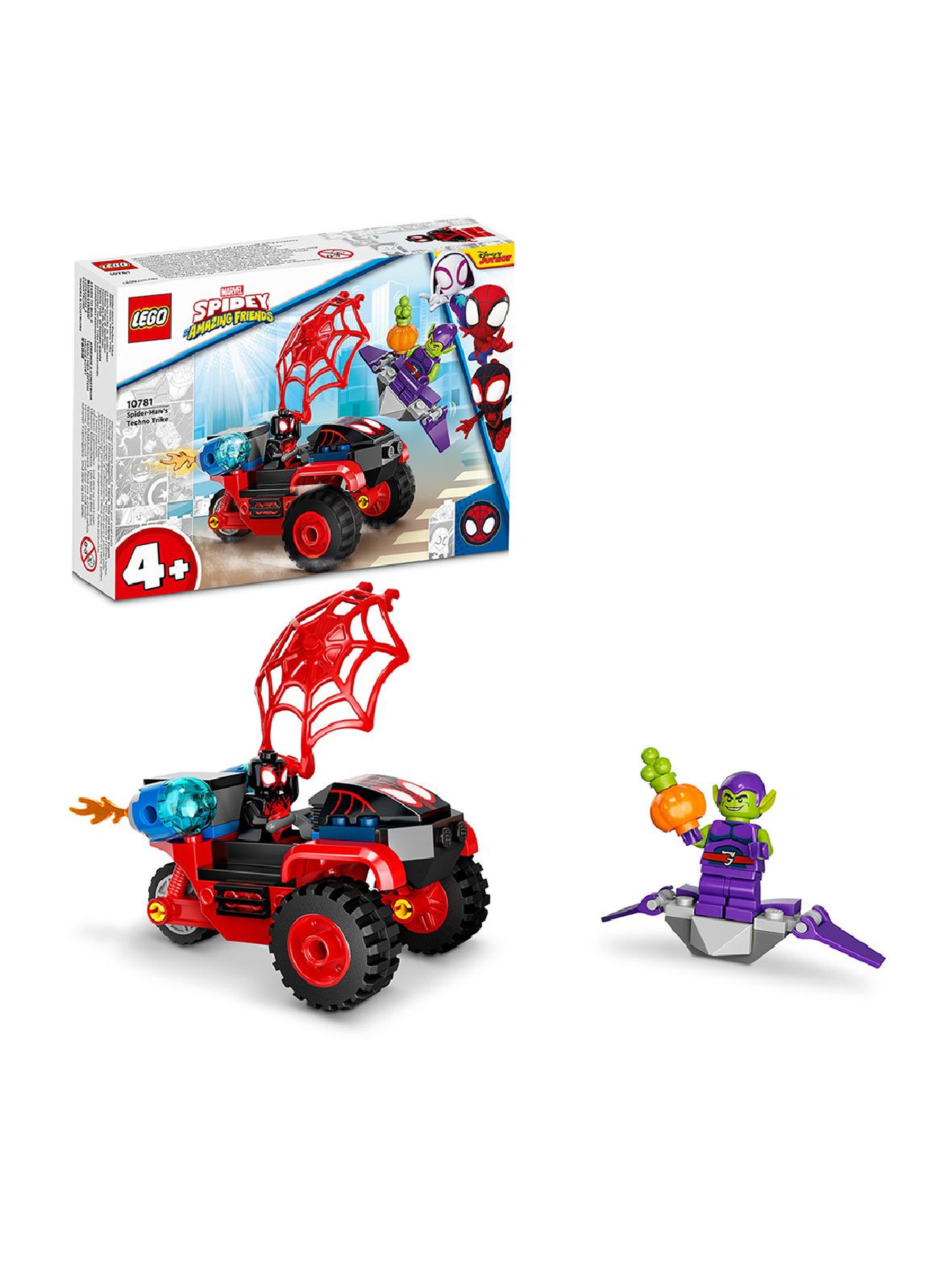 LEGO® Marvel Miles Morales: Technotrójkołowiec Spider-Mana 10781