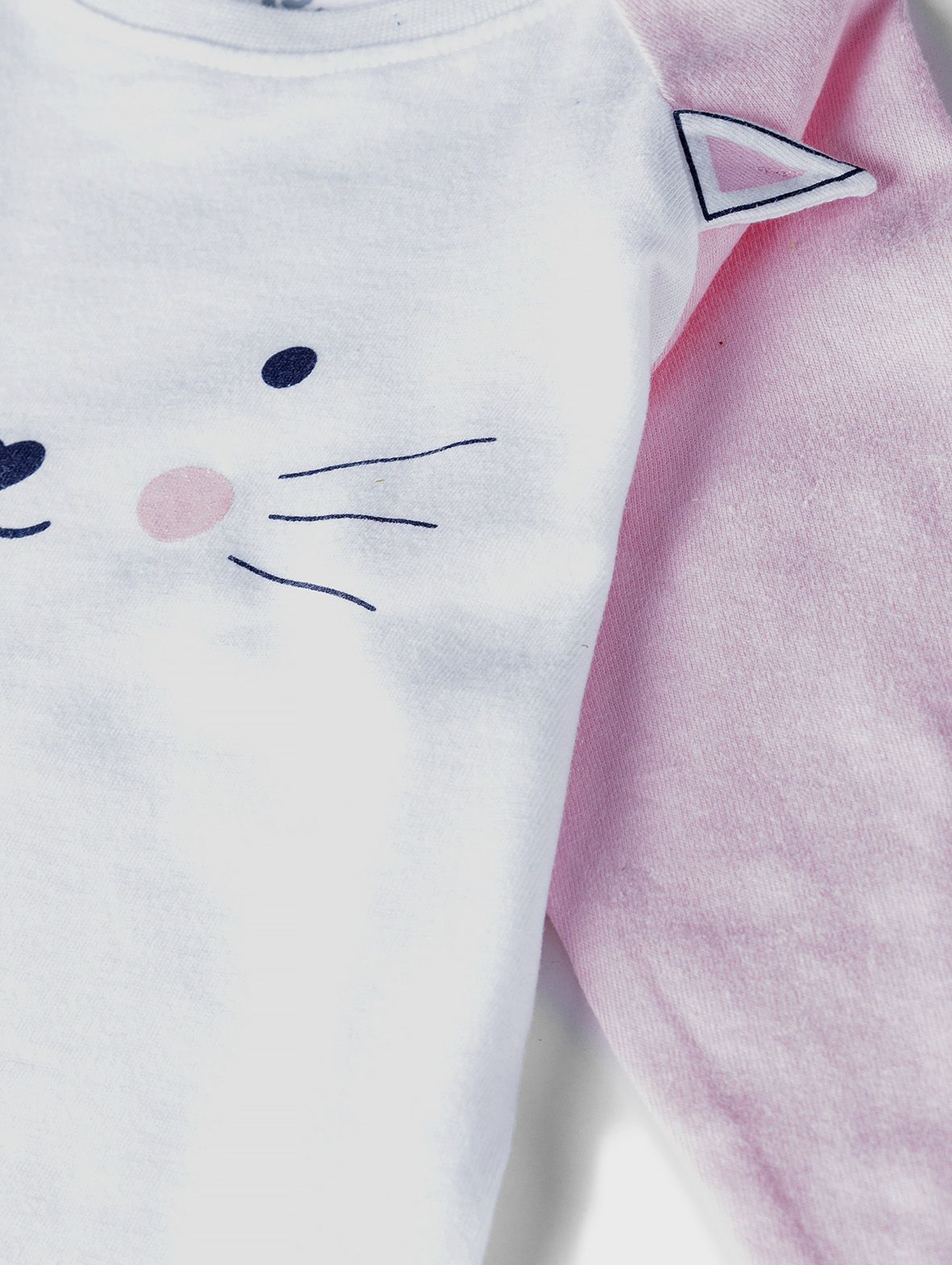 Piżama bawełniana w koty
