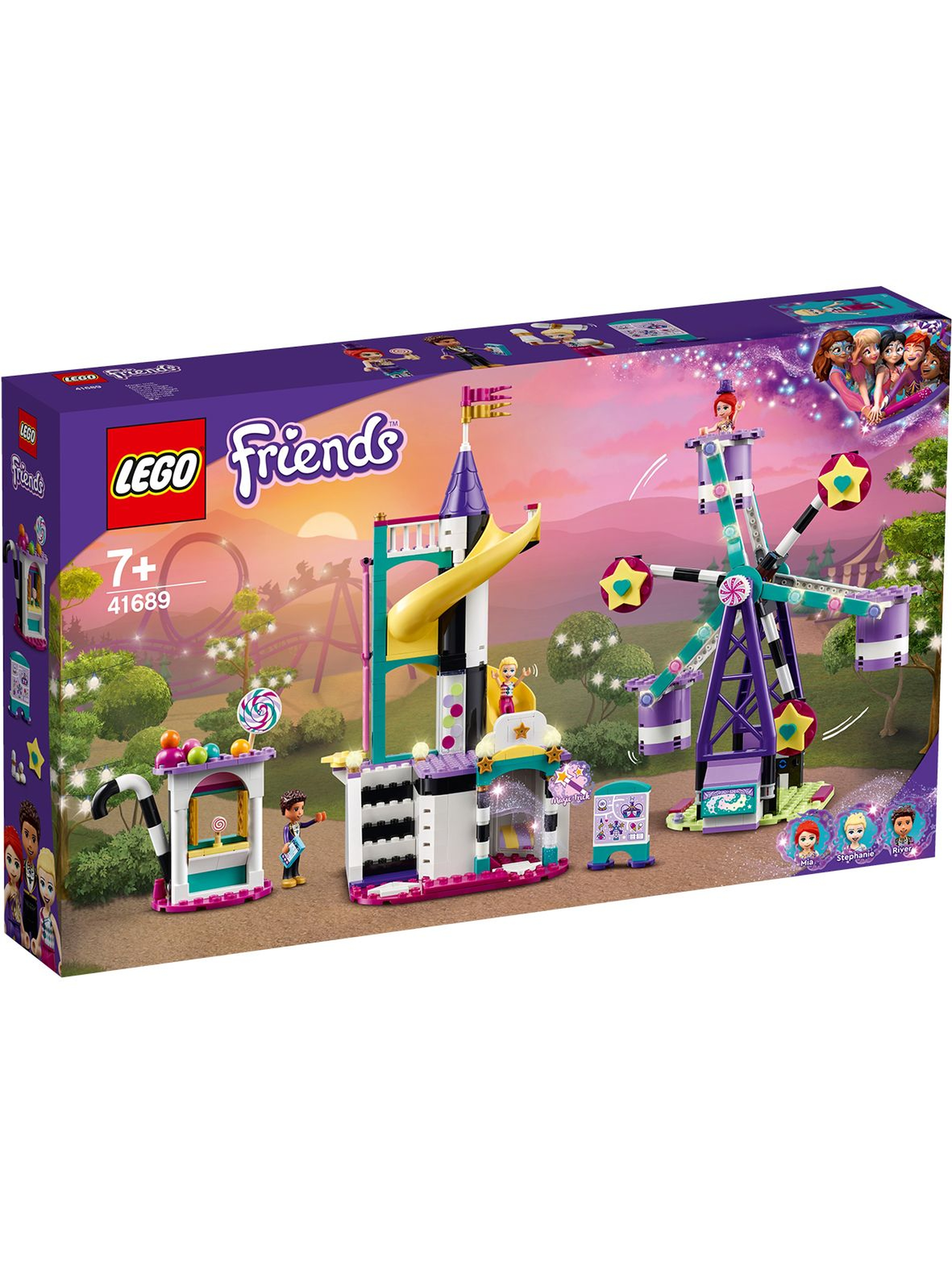 LEGO® Friends Magiczny diabelski młyn i zjeżdżalnia - 545 elementów wiek 7+