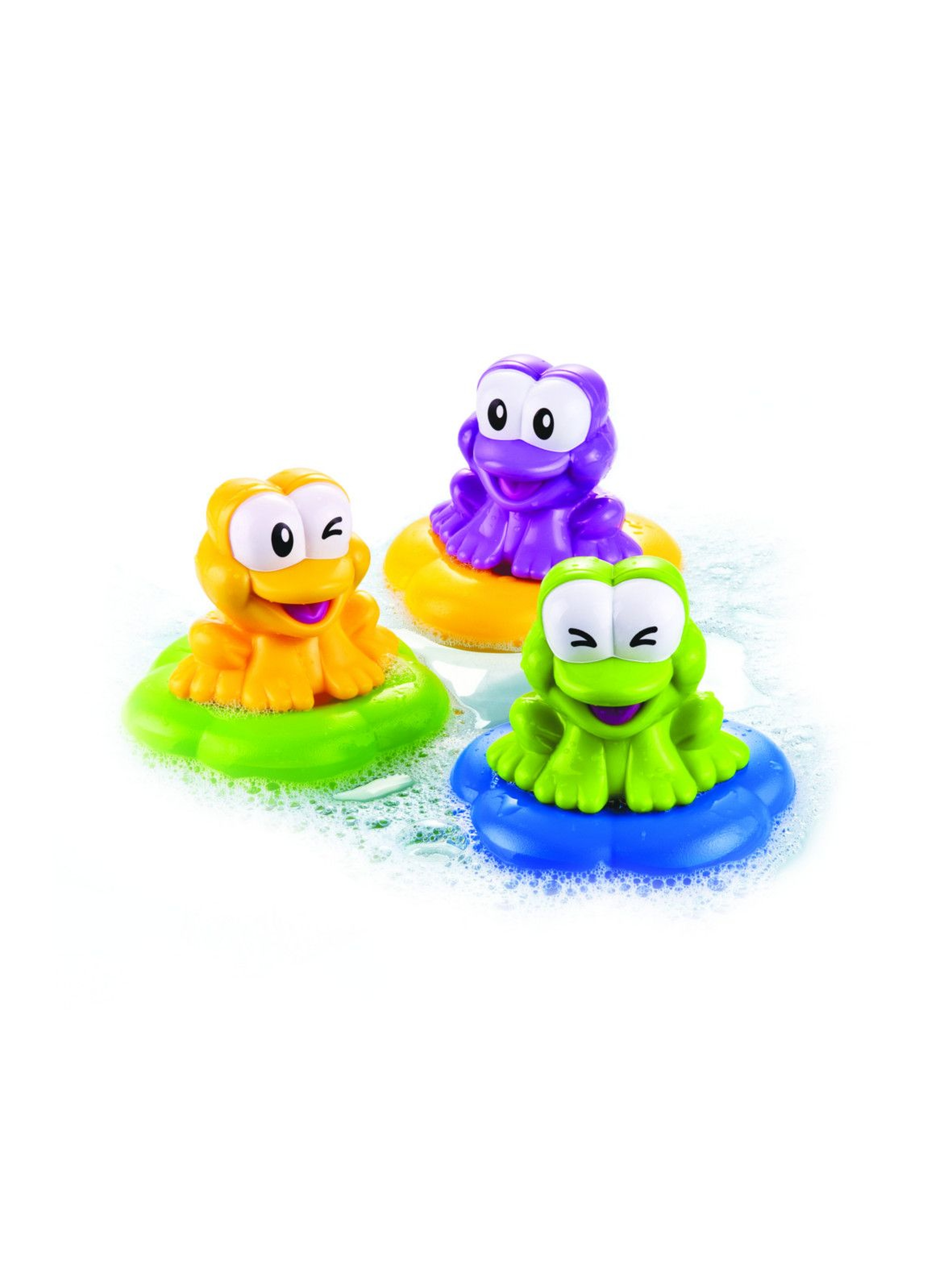 Muzyczne żabki- zabawka do kąpieli