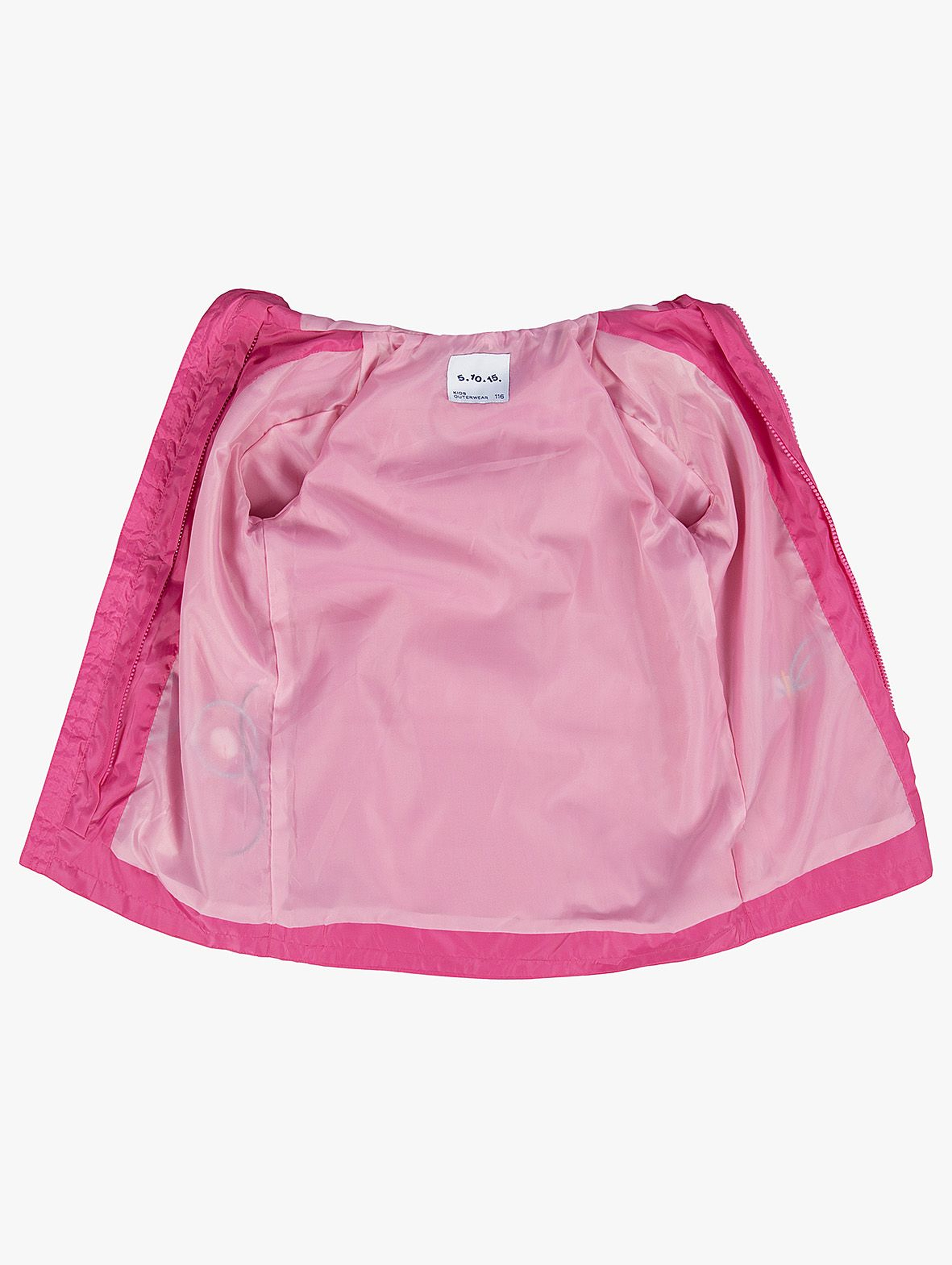 Kurtka dla dziewczynki 3w1 różowa z odpinaną bluzą