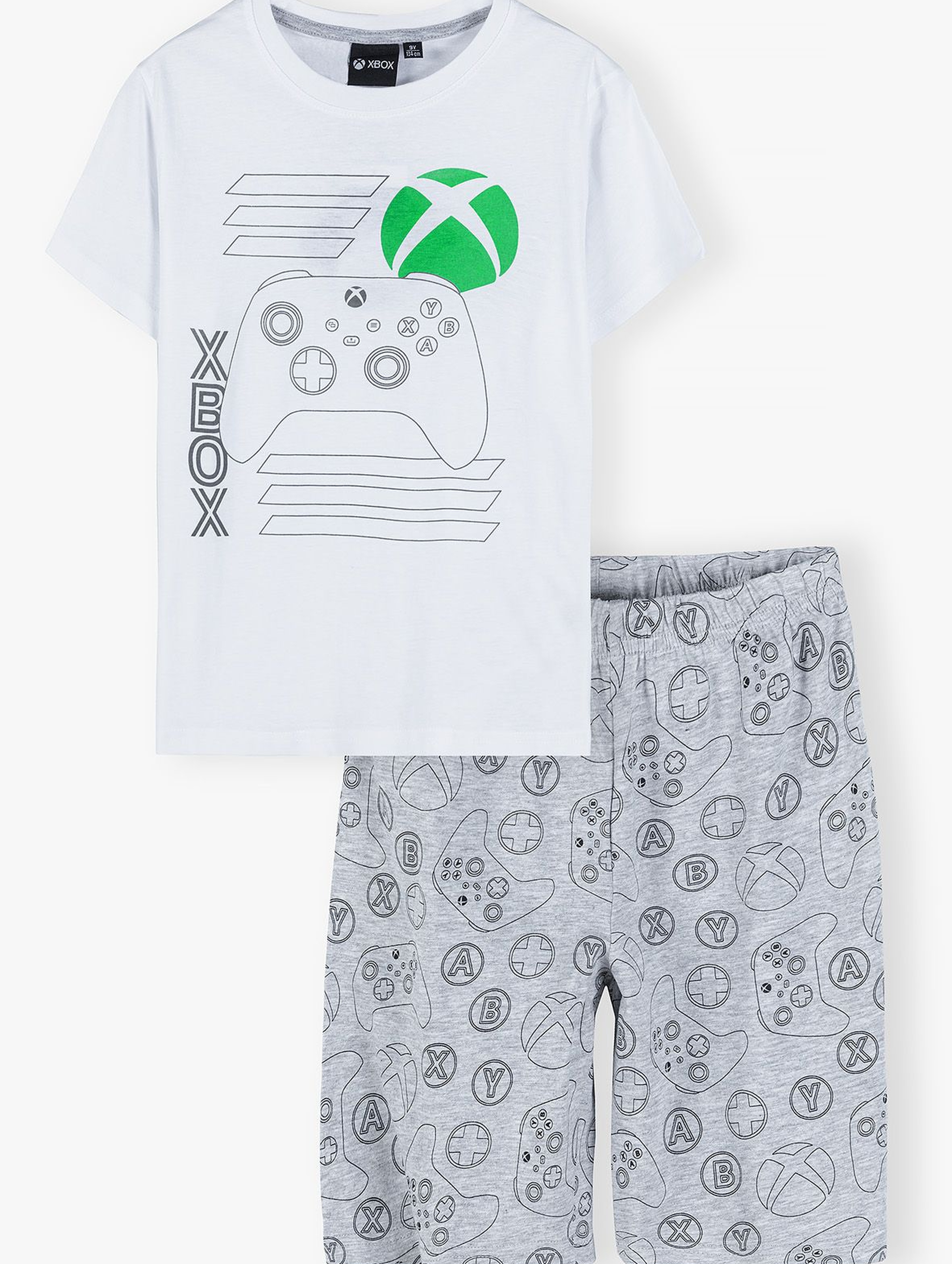 Bawełniana piżama dla chłopca Xbox