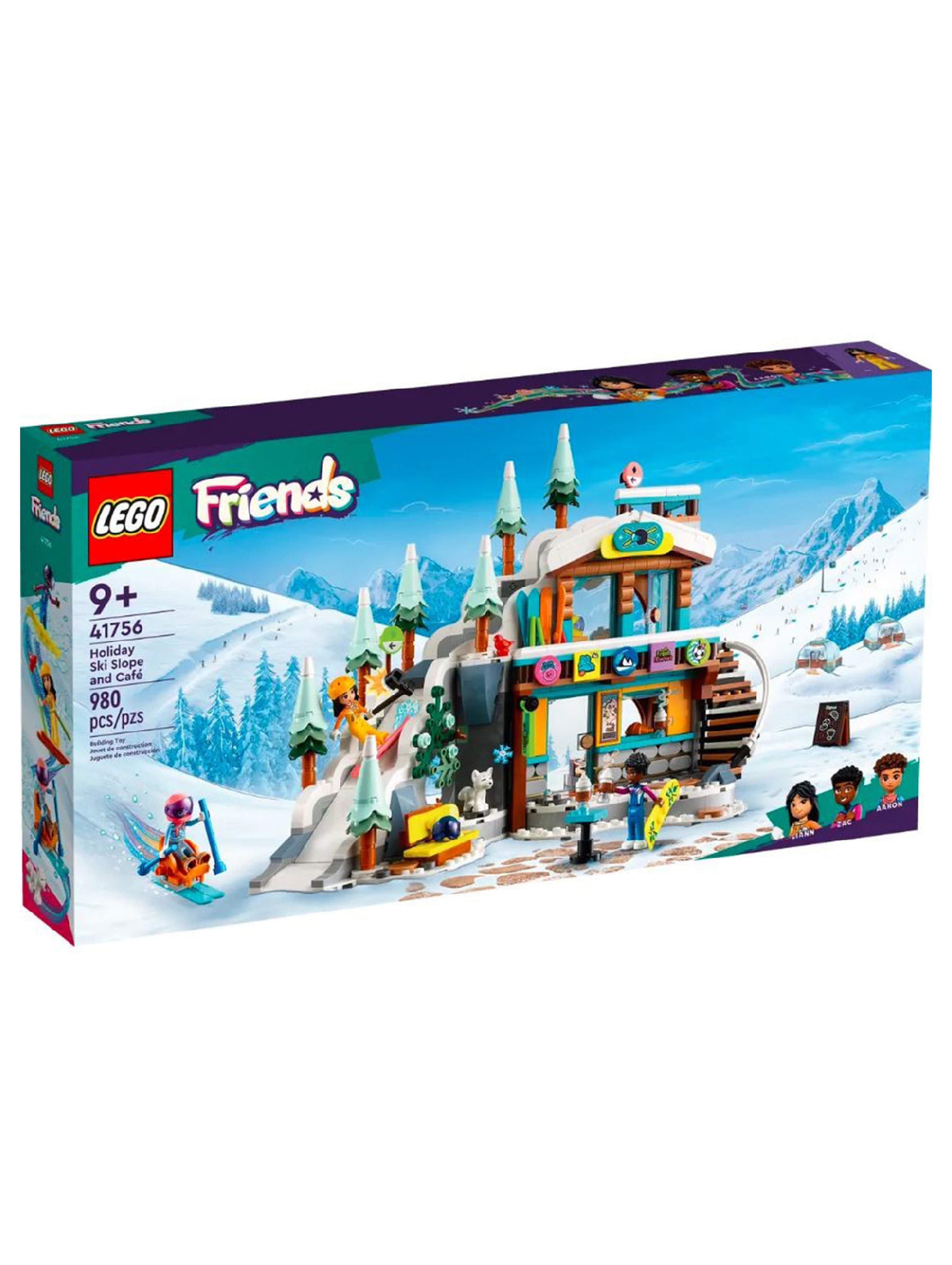 Klocki LEGO Friends 41756 - Stok narciarski i kawiarnia