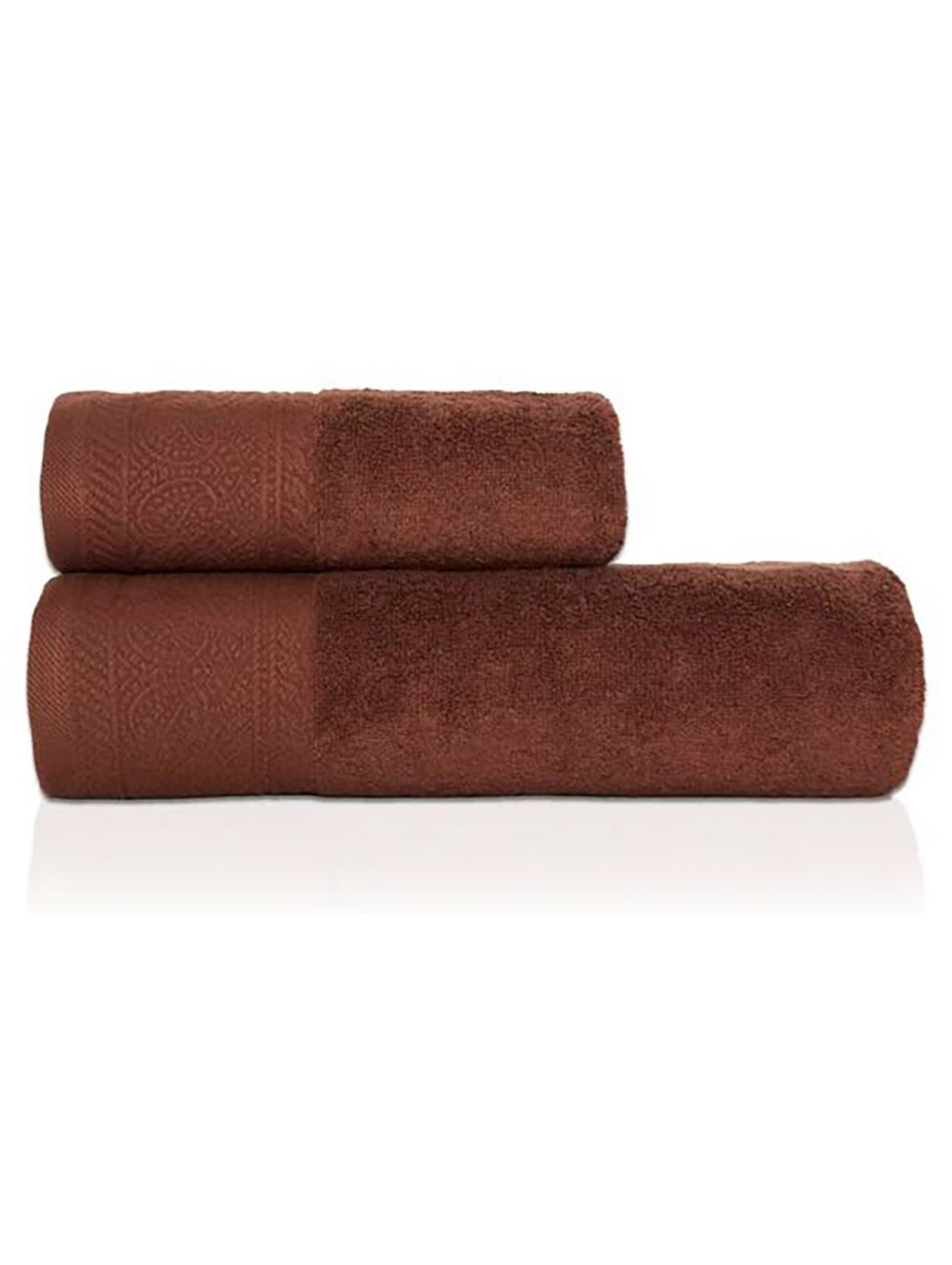 Bawełniany ręcznik MASSIMO 70x140  cm - brązowy