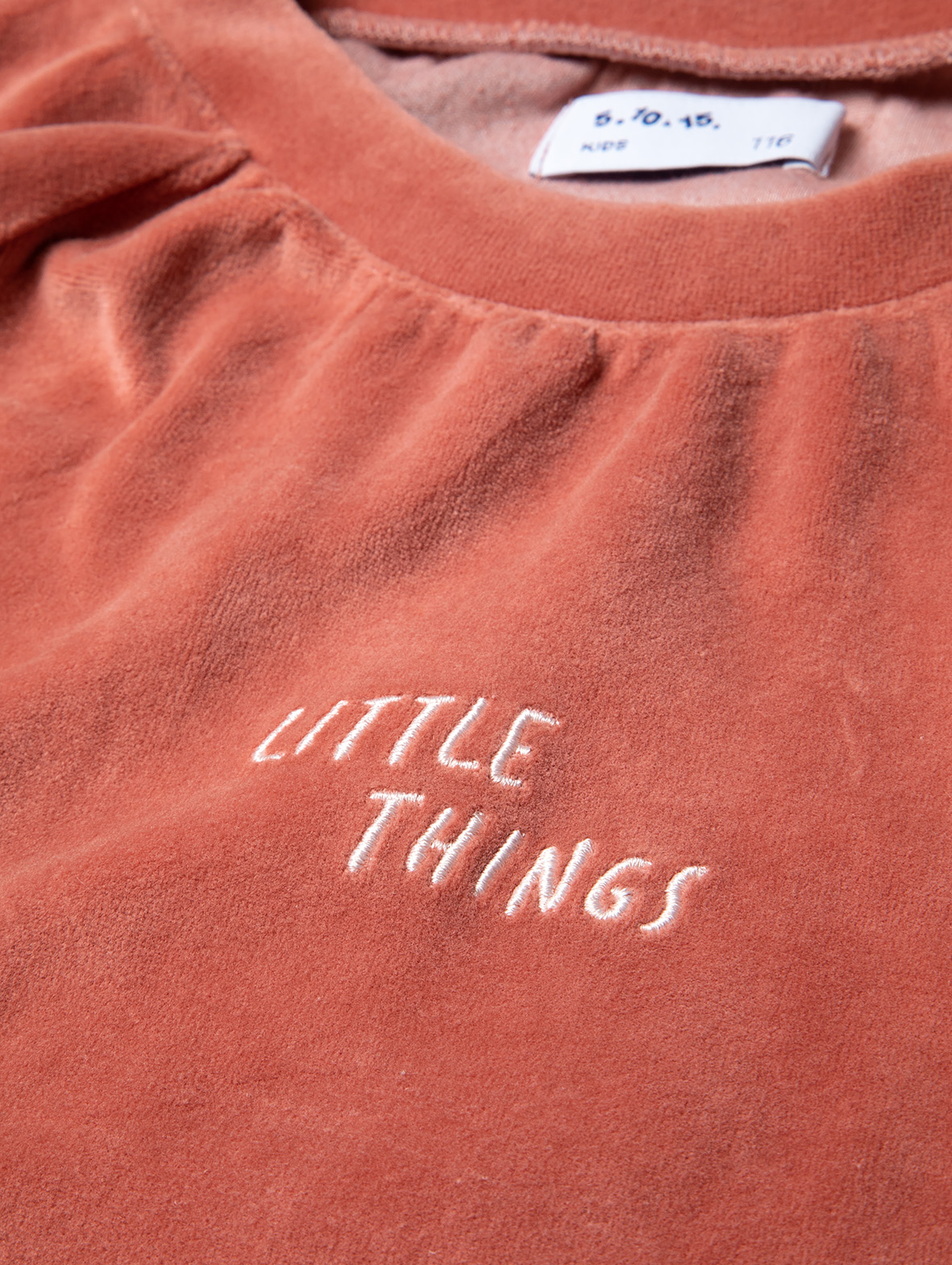 Gładka bluza dresowa dla dziewczynki - Little Things