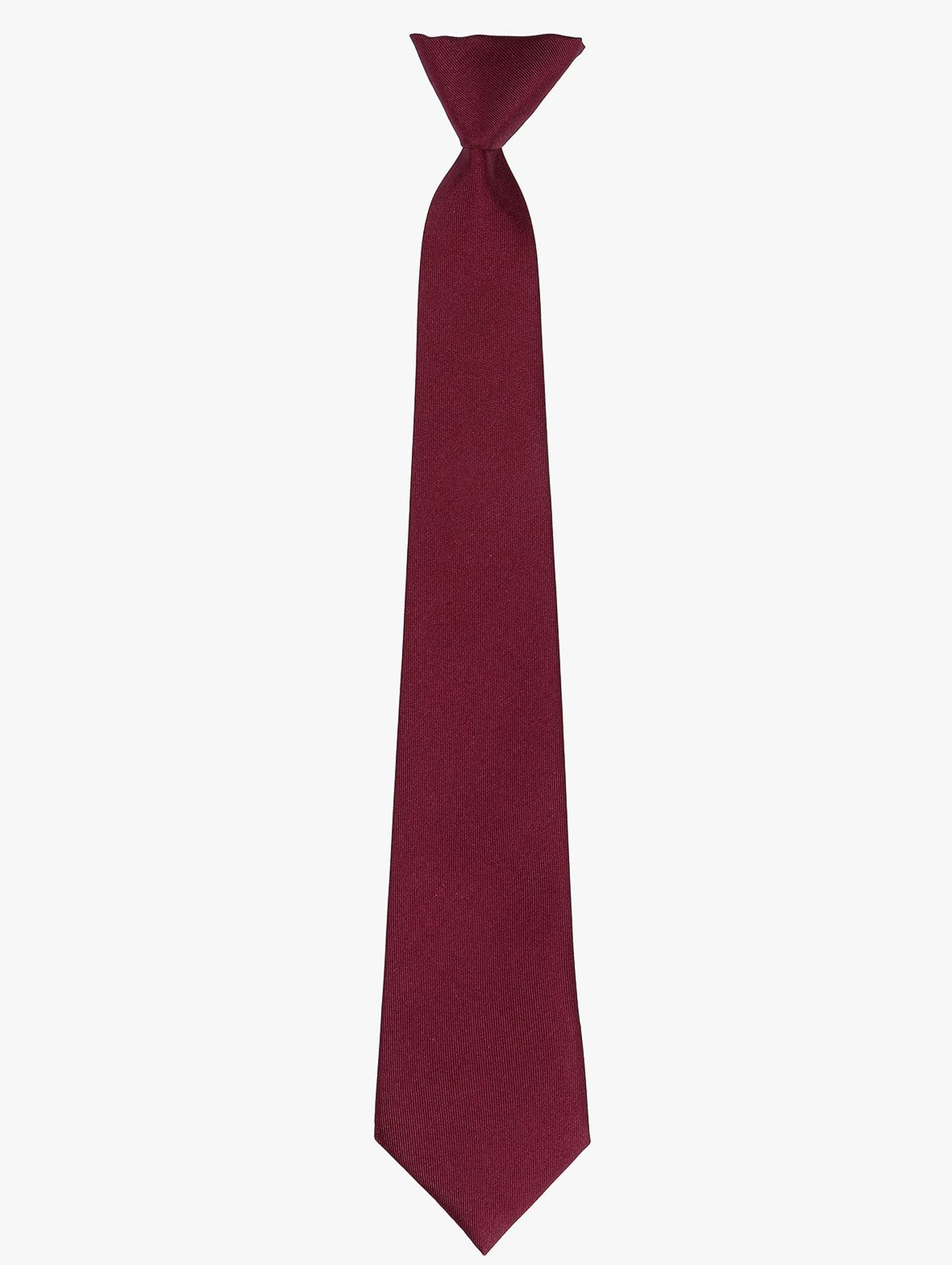 Krawat dla chłopca- bordowy
