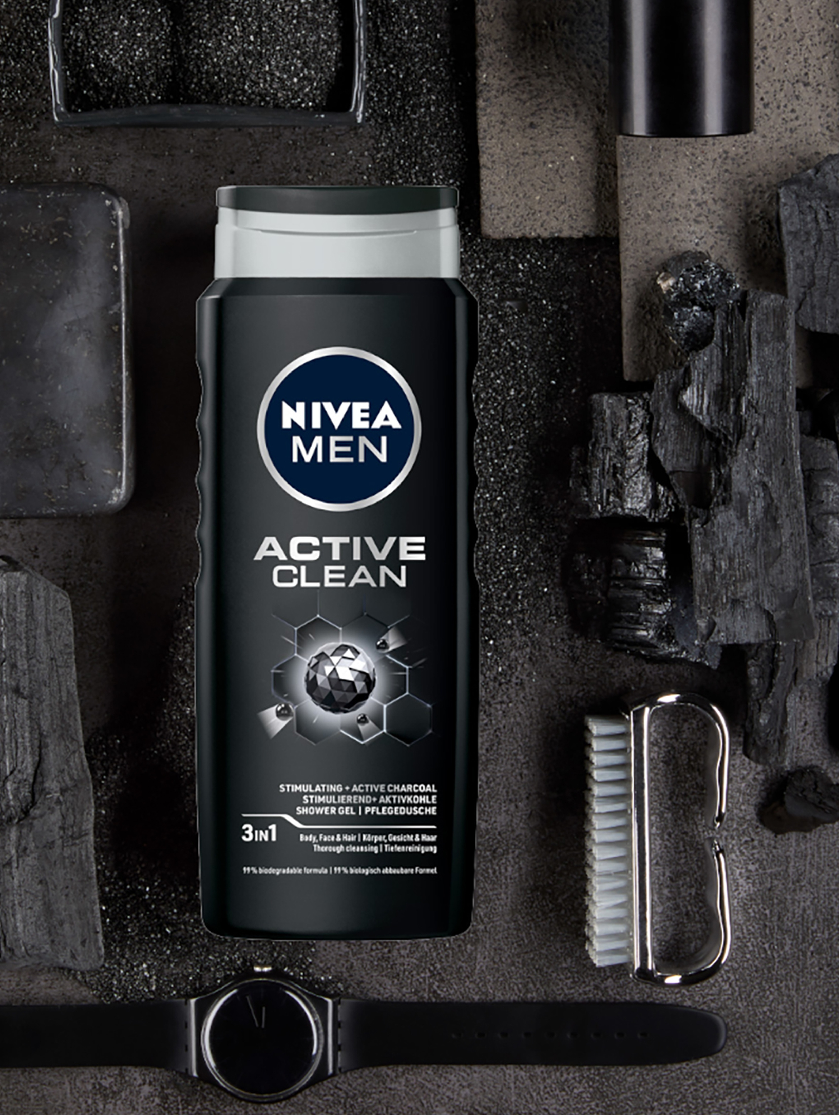 Nivea Men Active Clean Żel pod prysznic 500 ml