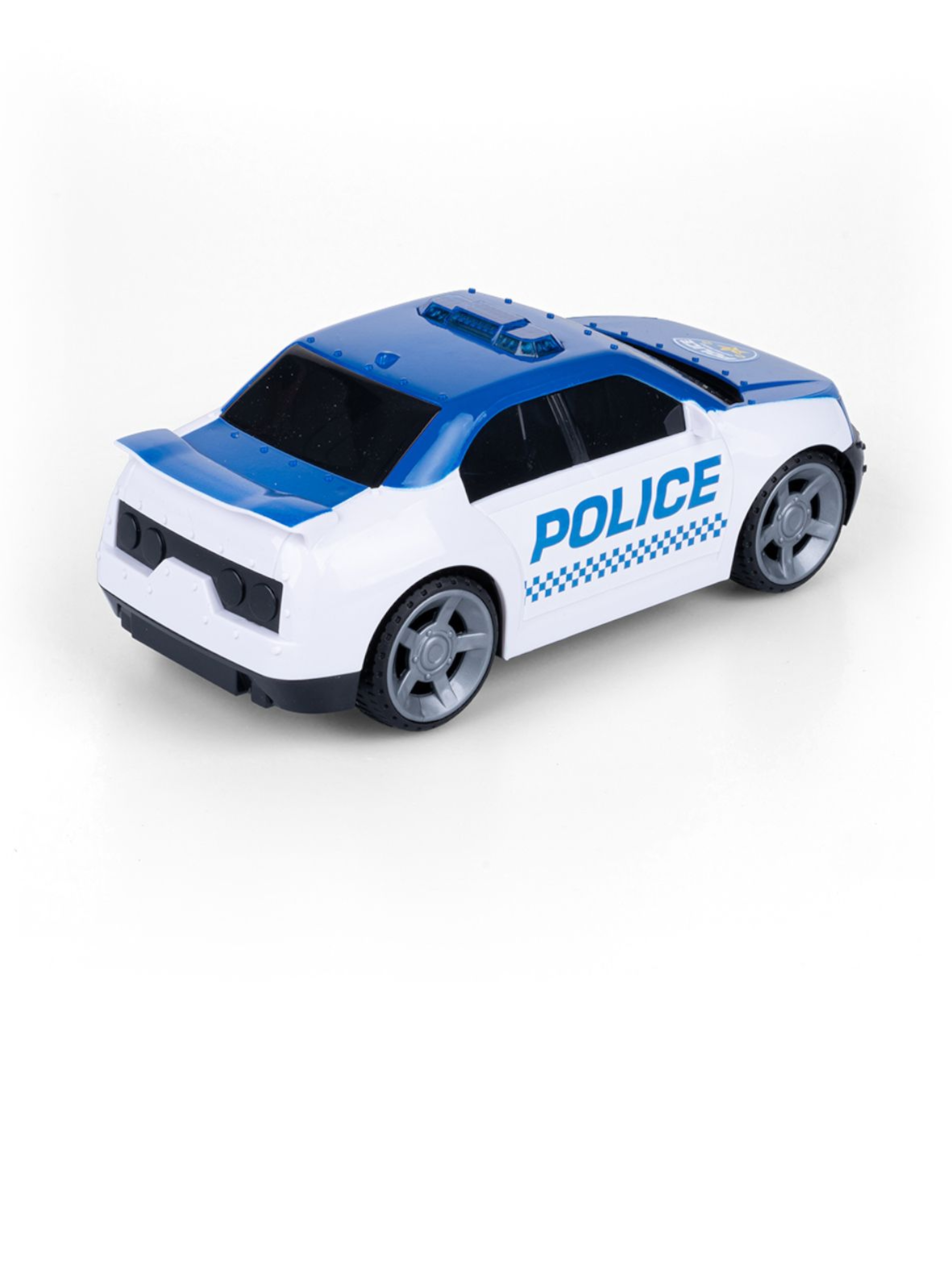 Flota miejska - samochód policyjny światło i dźwięk