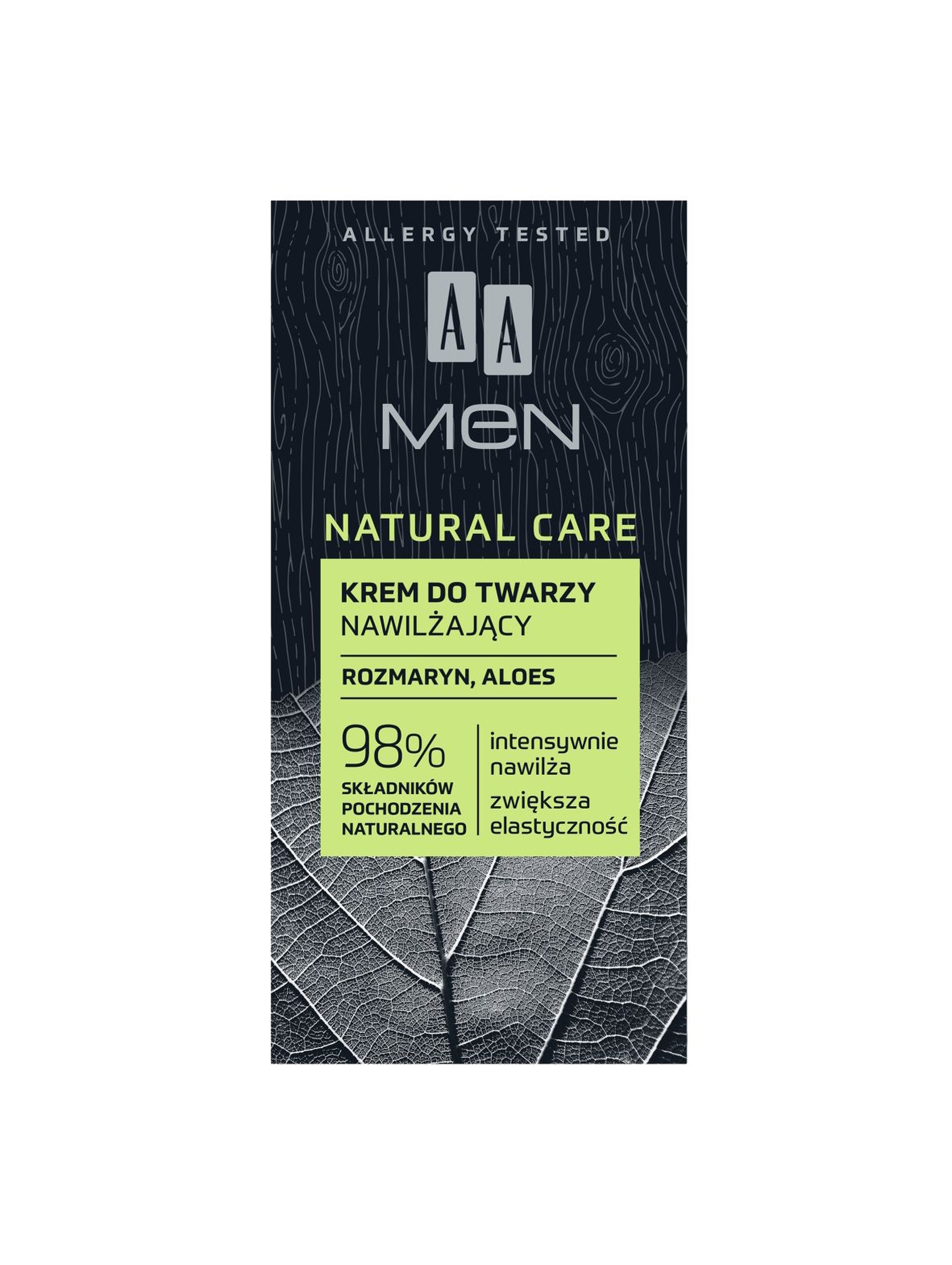 AA Men Natural Care krem nawilżający 50 ml