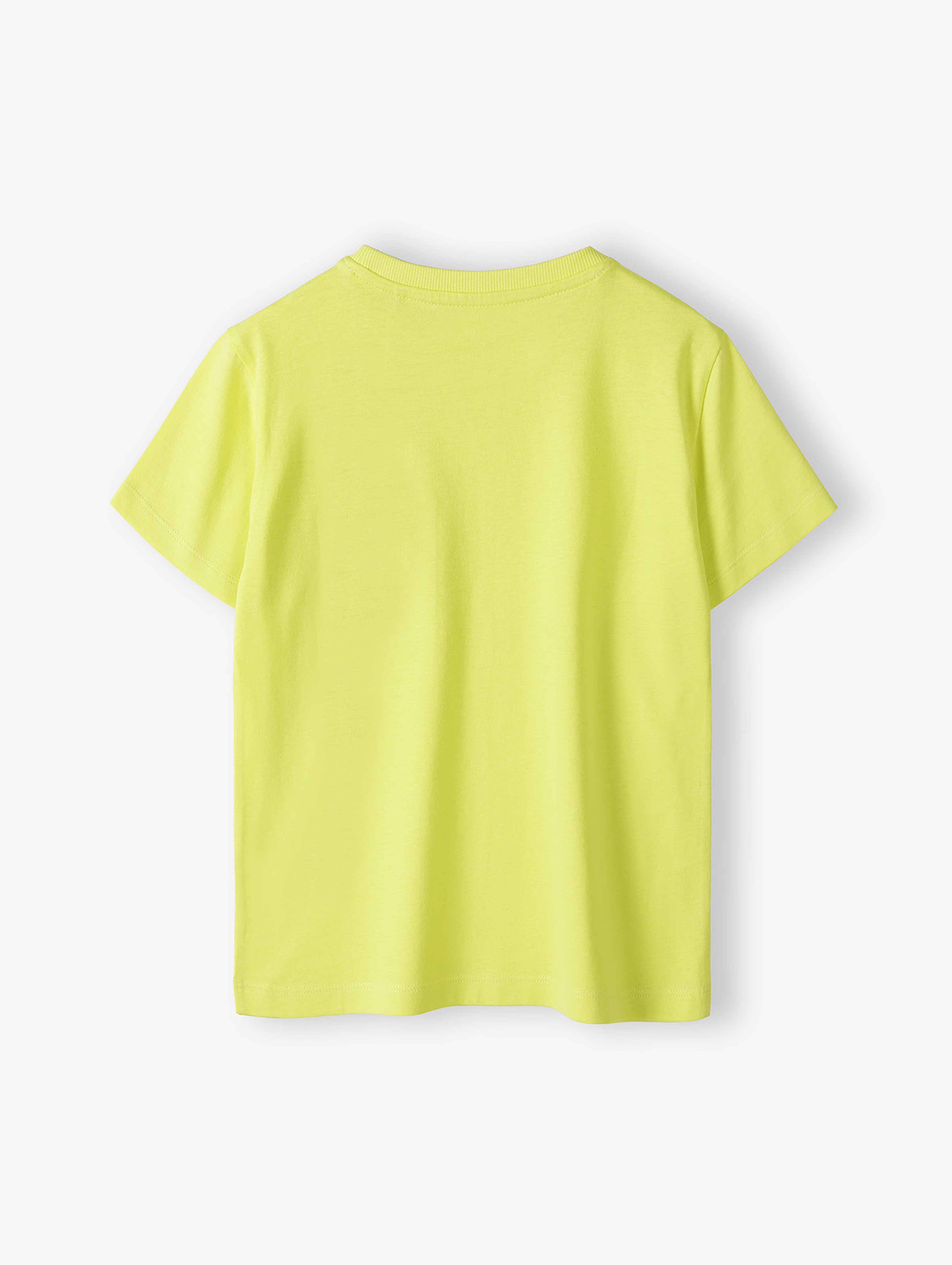Bawełniany t-shirt dla chłopca fluo - 5.10.15.