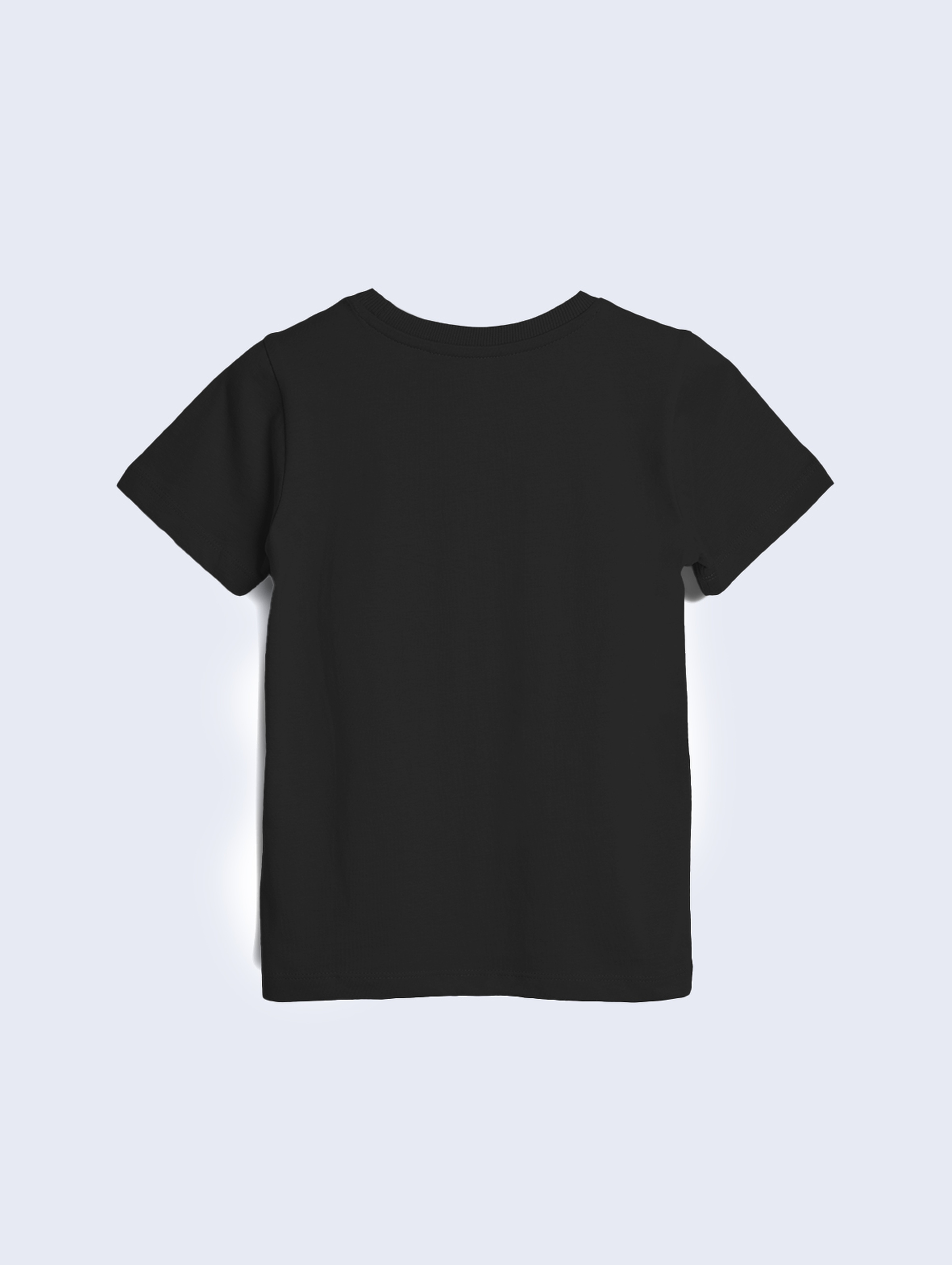 Dzianinowy czarny t-shirt z miękkiej bawełny - unisex - Limited Edition