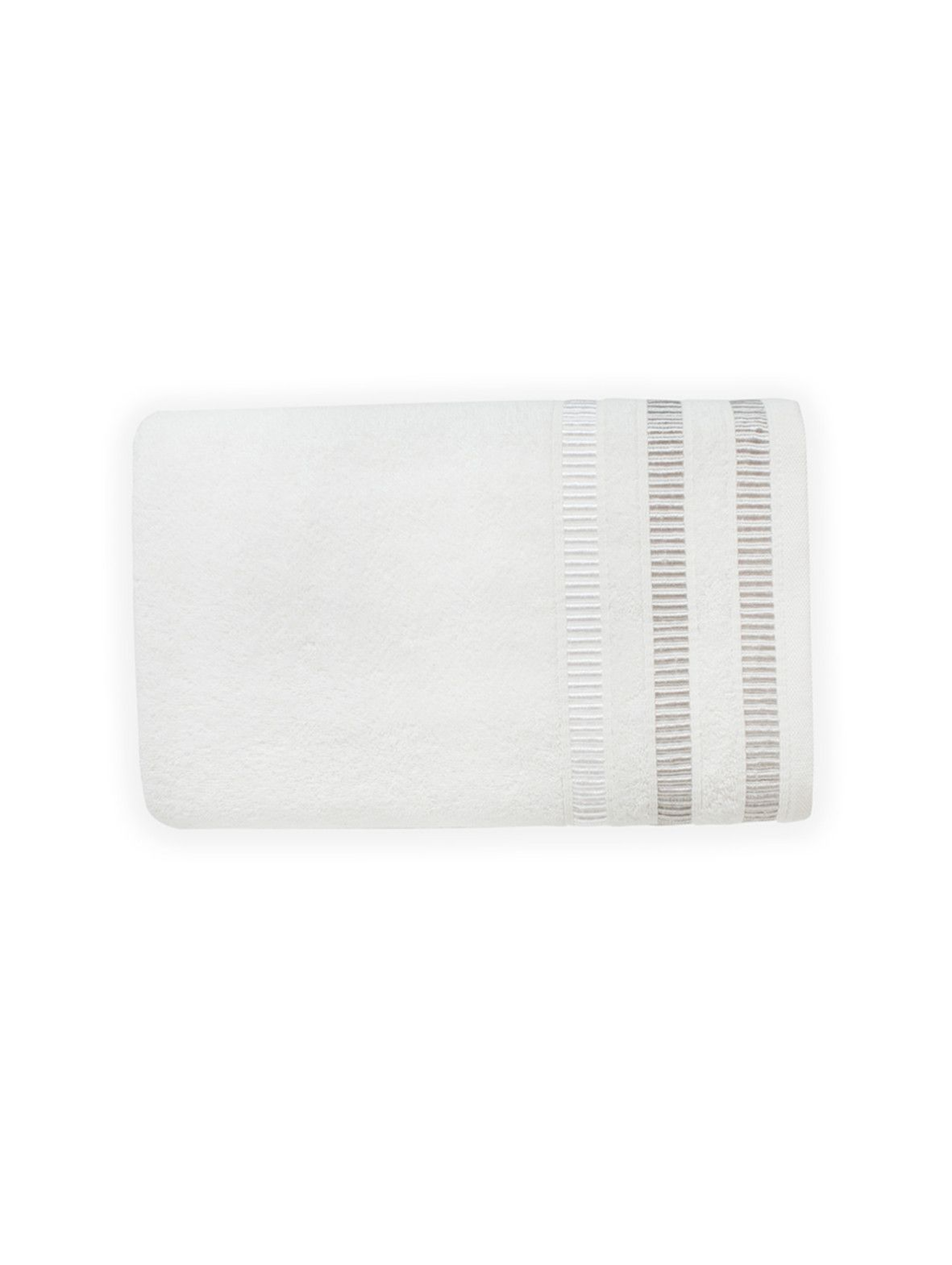 Ręcznik SAGITTA mleczna pianka- biały 70X140cm