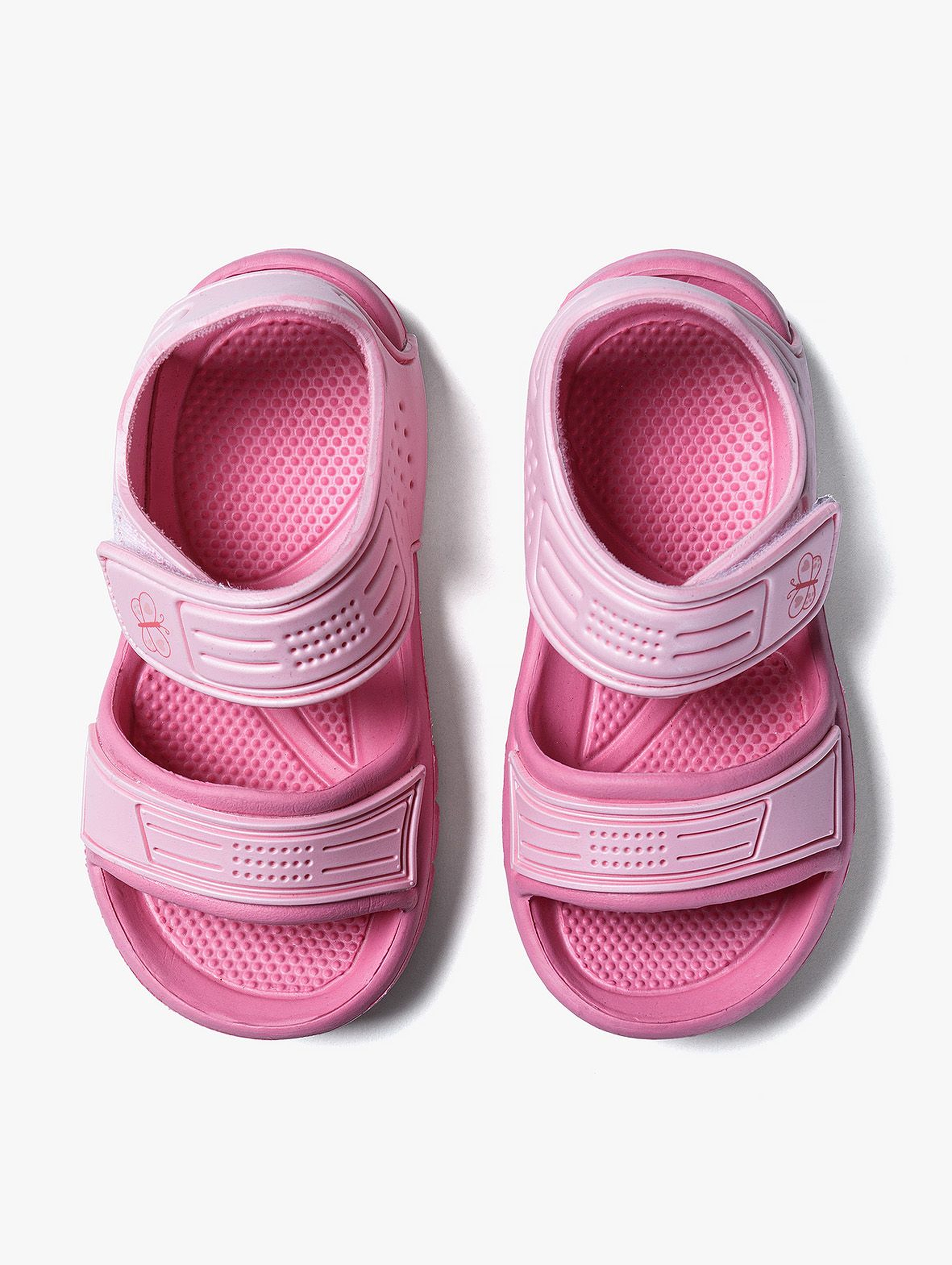 Różowe sandały dla dziewczynki