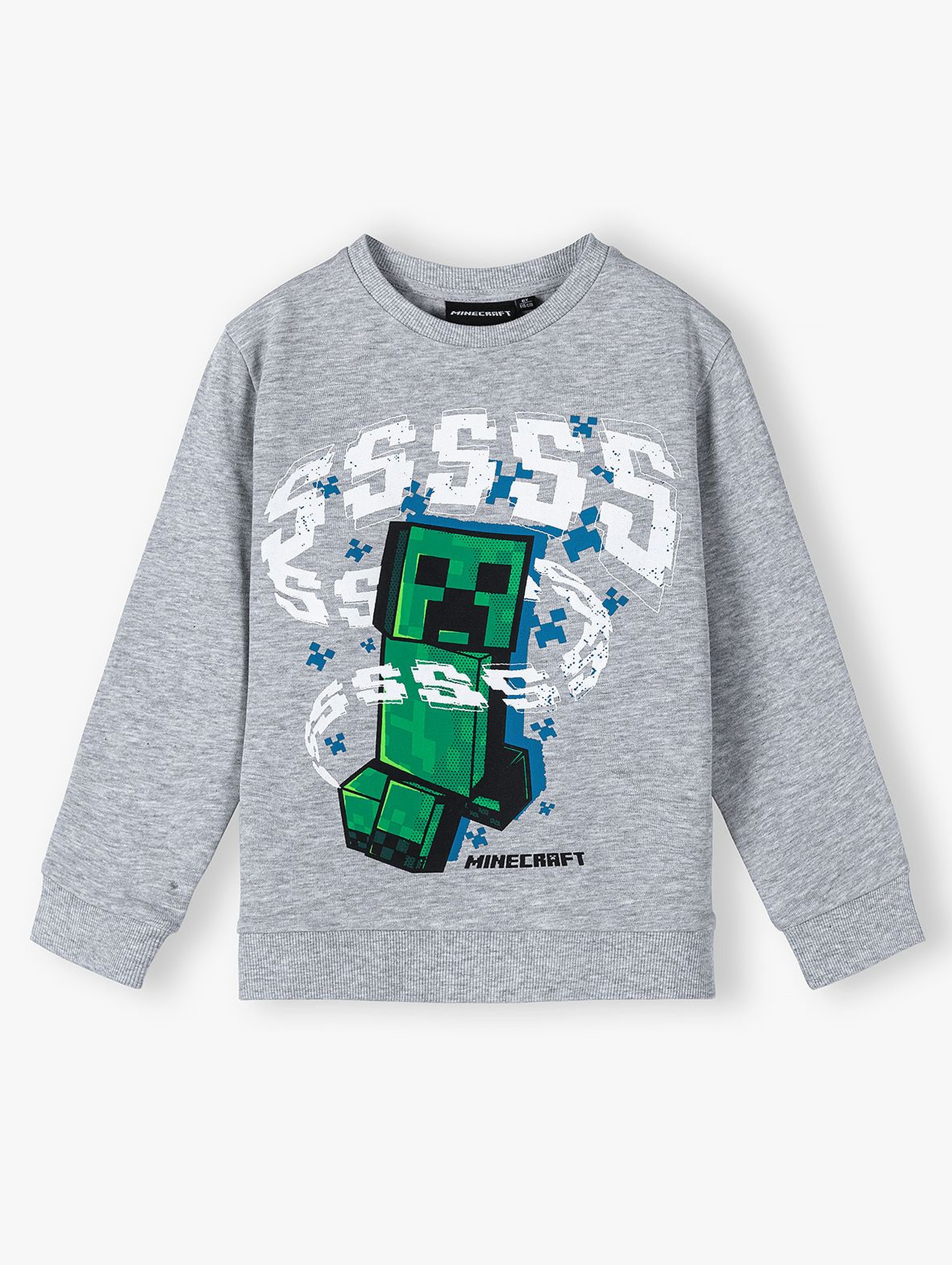 Bluza chłopięca szara Minecraft