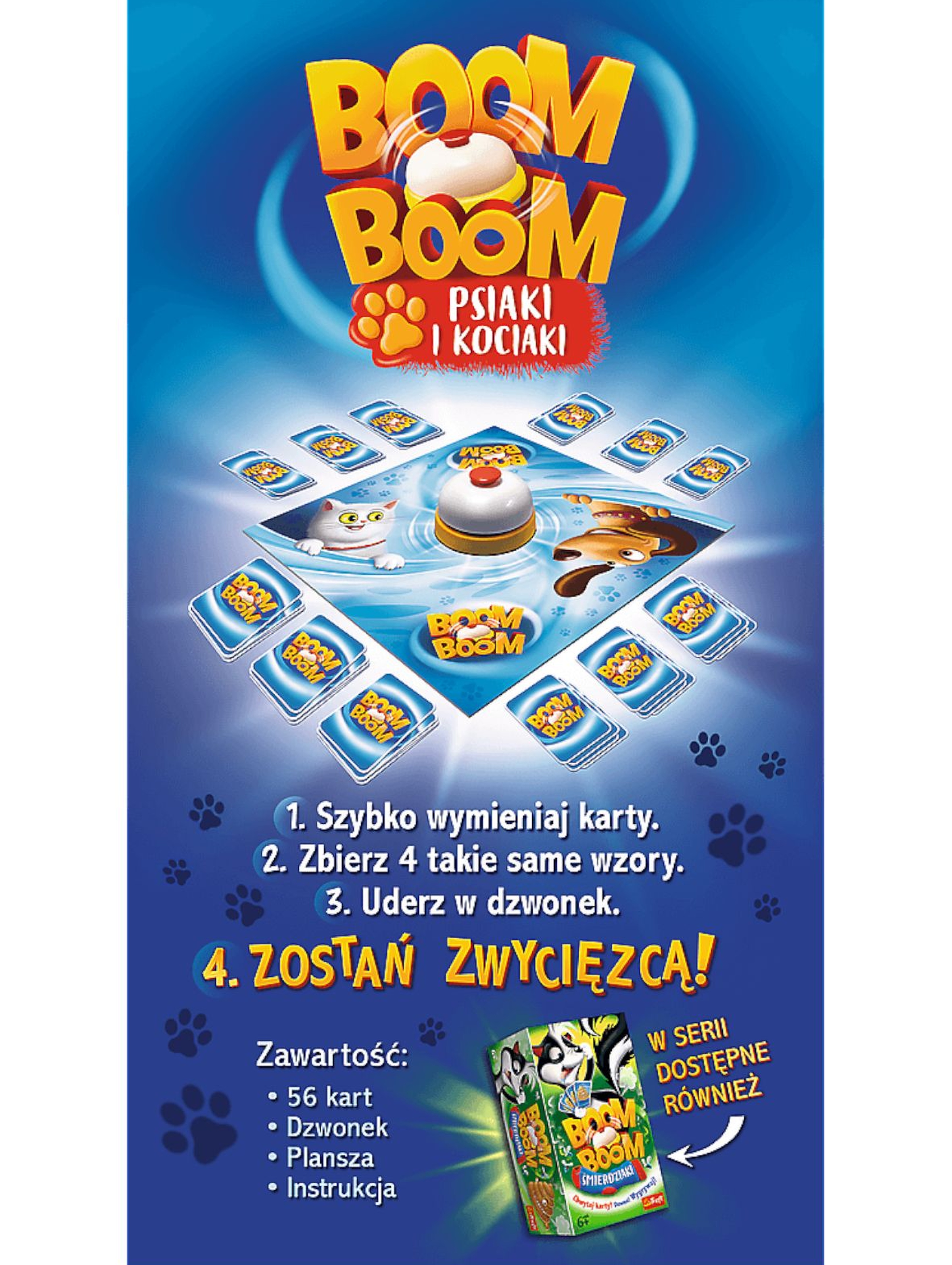 Gra "Boom Boom - Psiaki i Kociaki" 6+