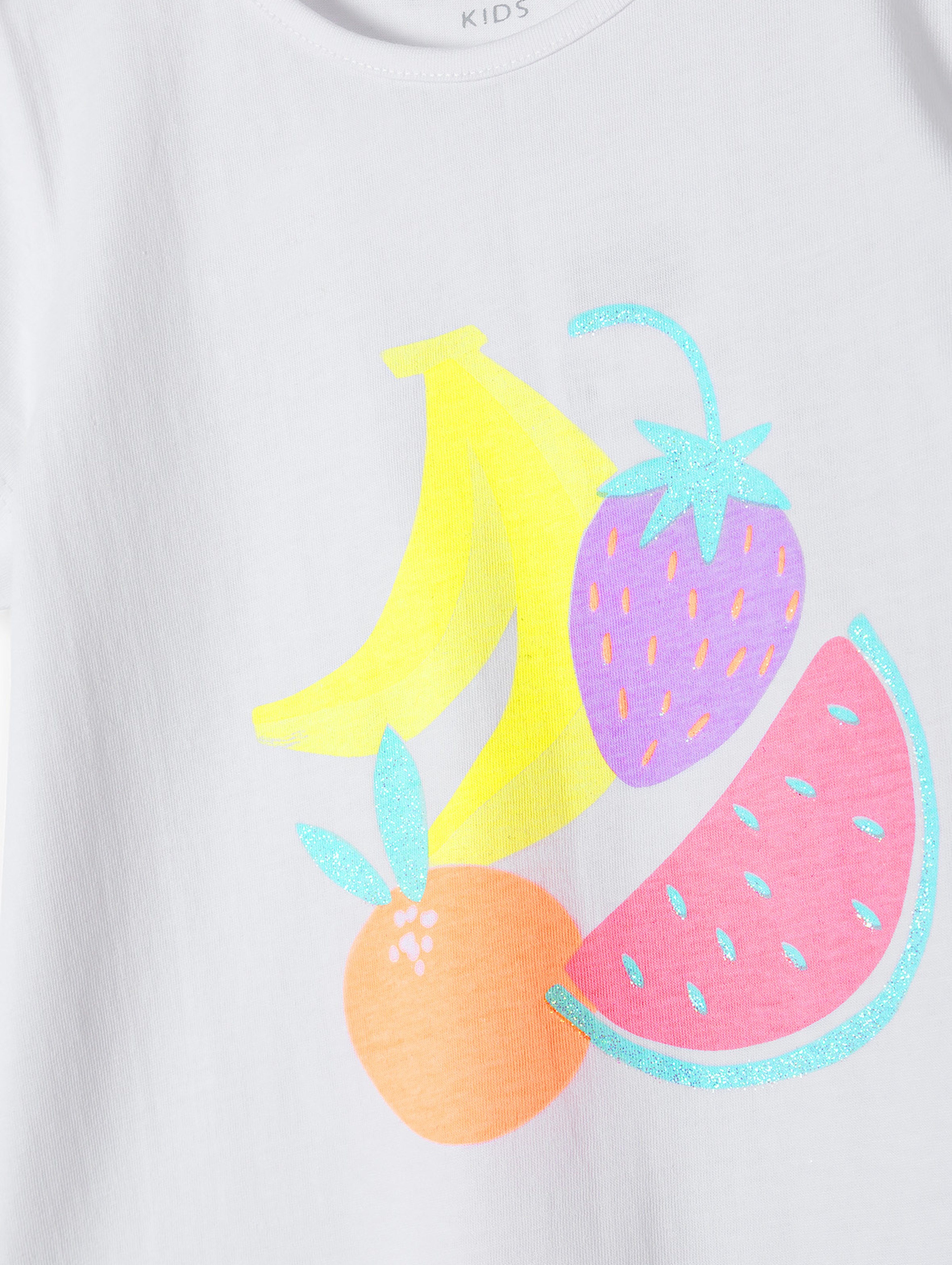 Bawełniany t-shirt z owocowym nadrukiem - 5.10.15.