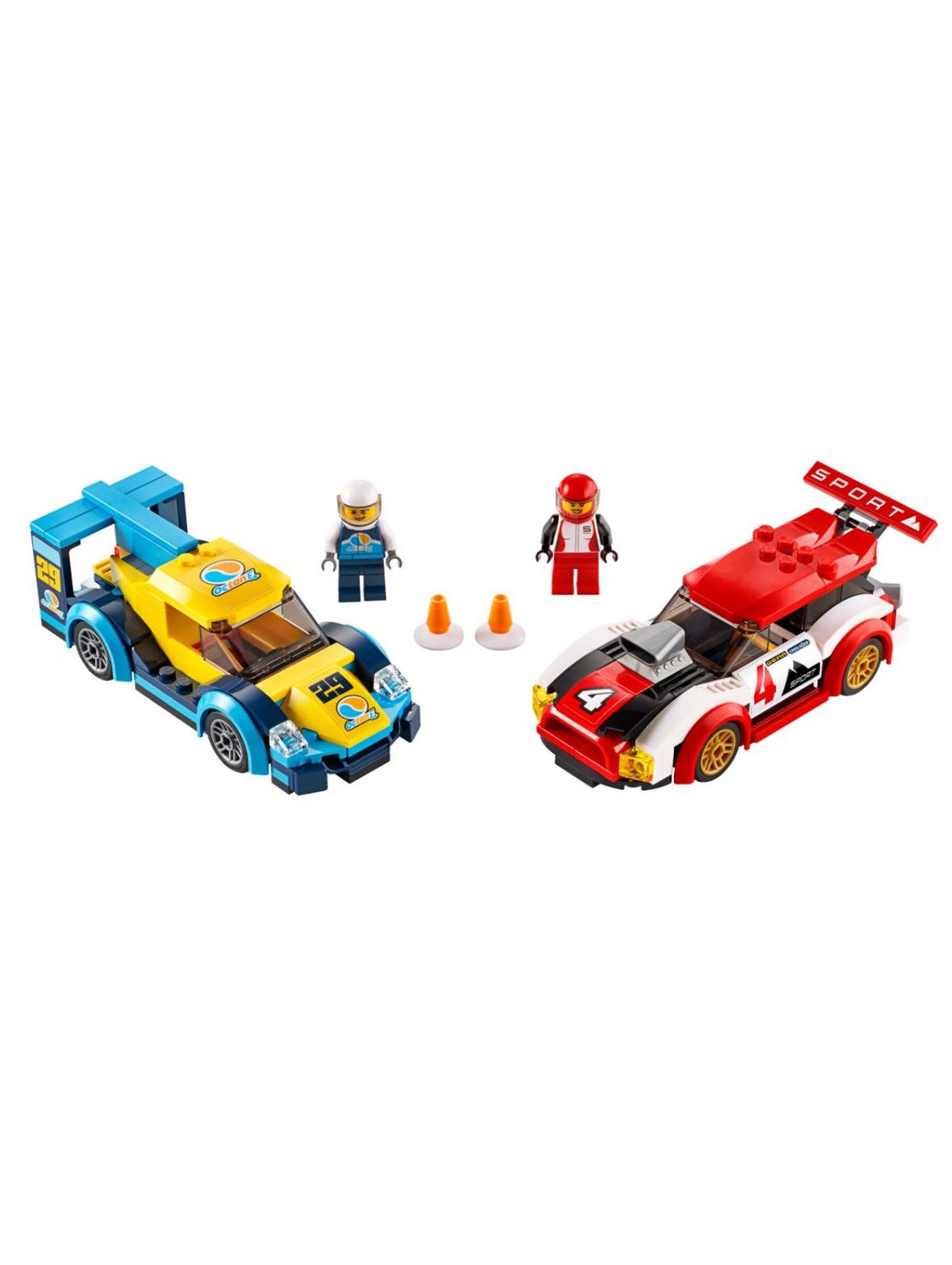 Lego City 60256  -  samochody wyścigowe - 190 elemetów wiek 5+