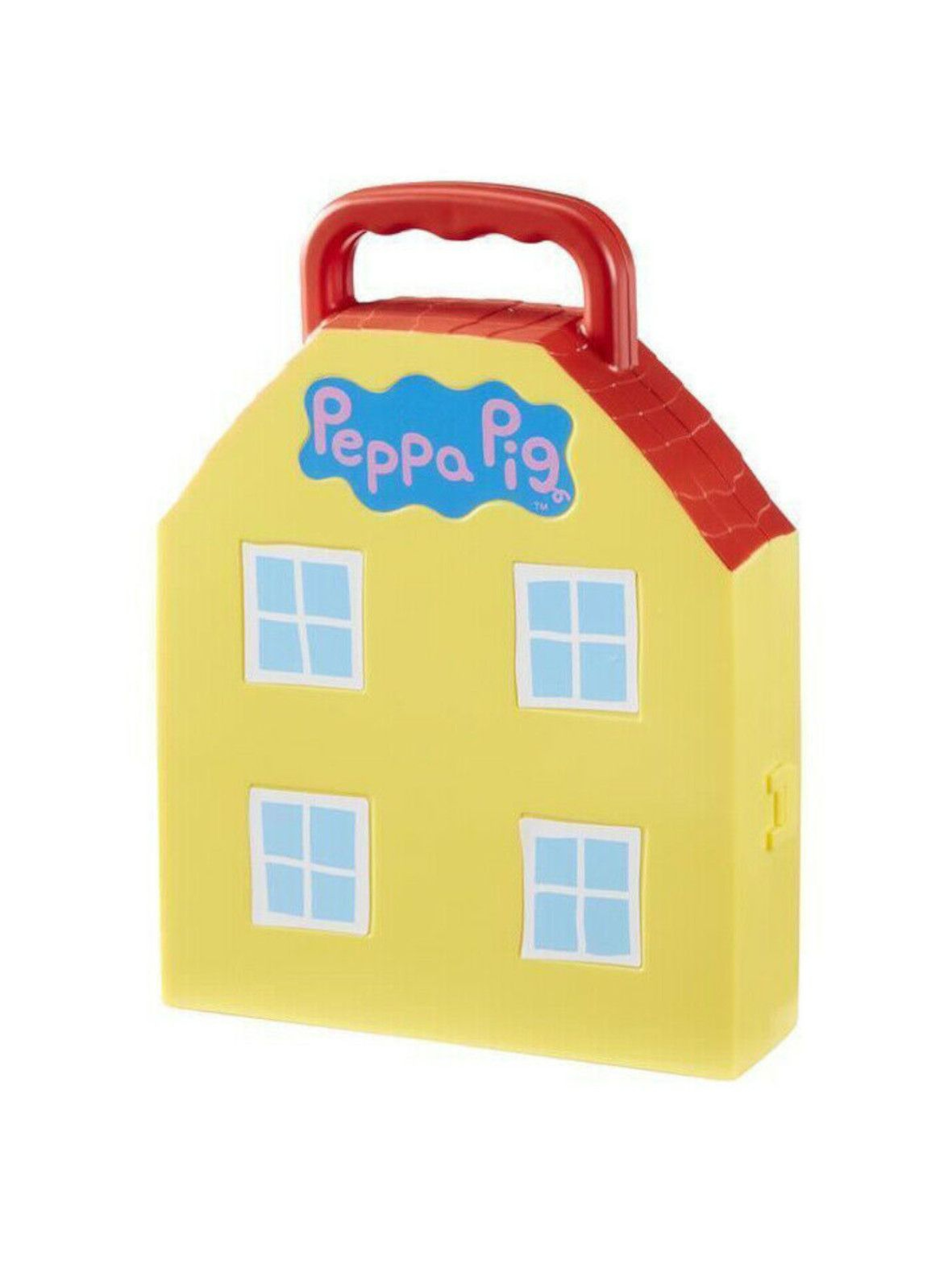 Peppa  Zestaw domek + piankowe naklejki  4,5x16,5x21,8 cm