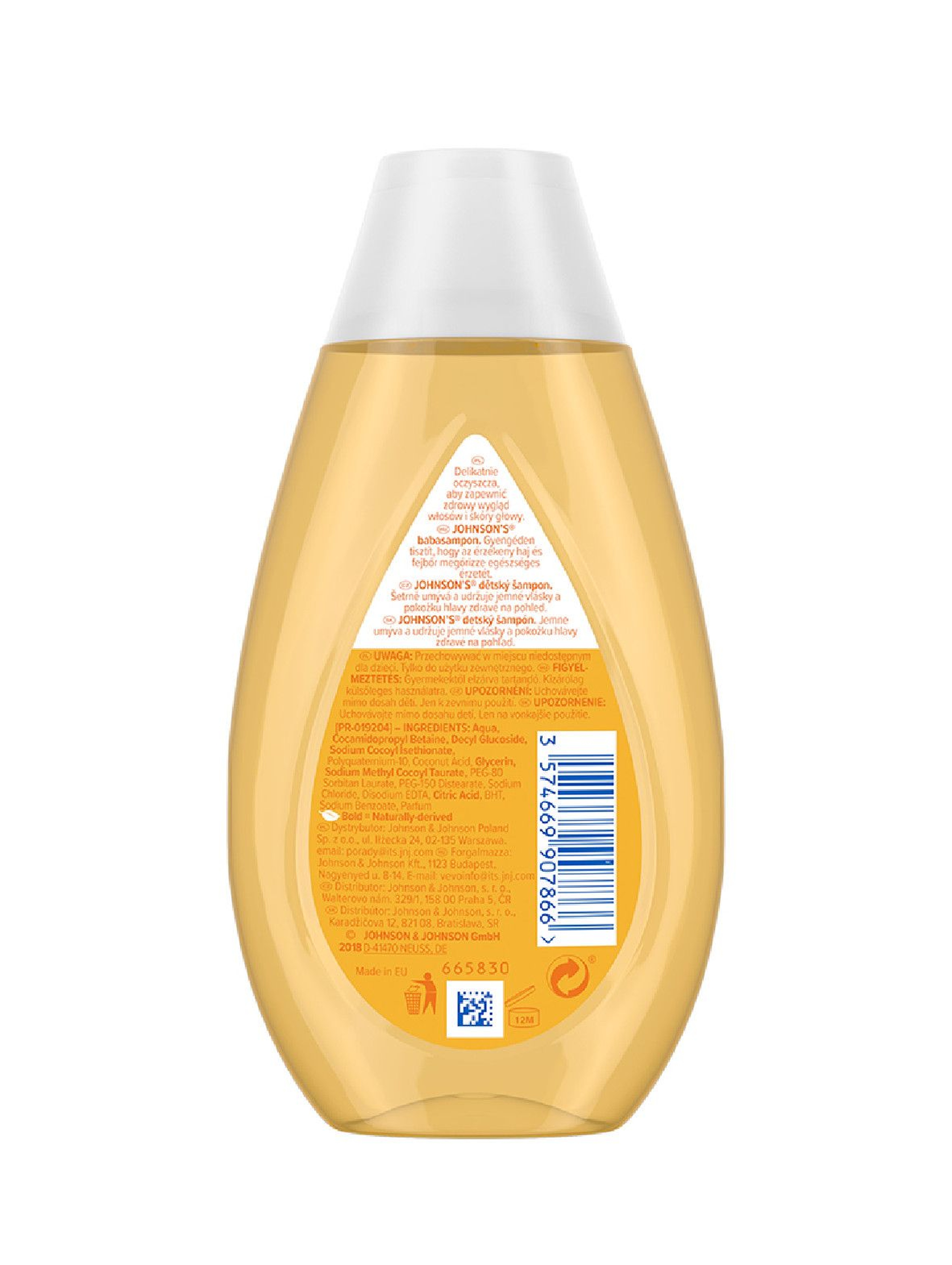 Johnson's Baby Gold szampon dziecięcy - 200 ml