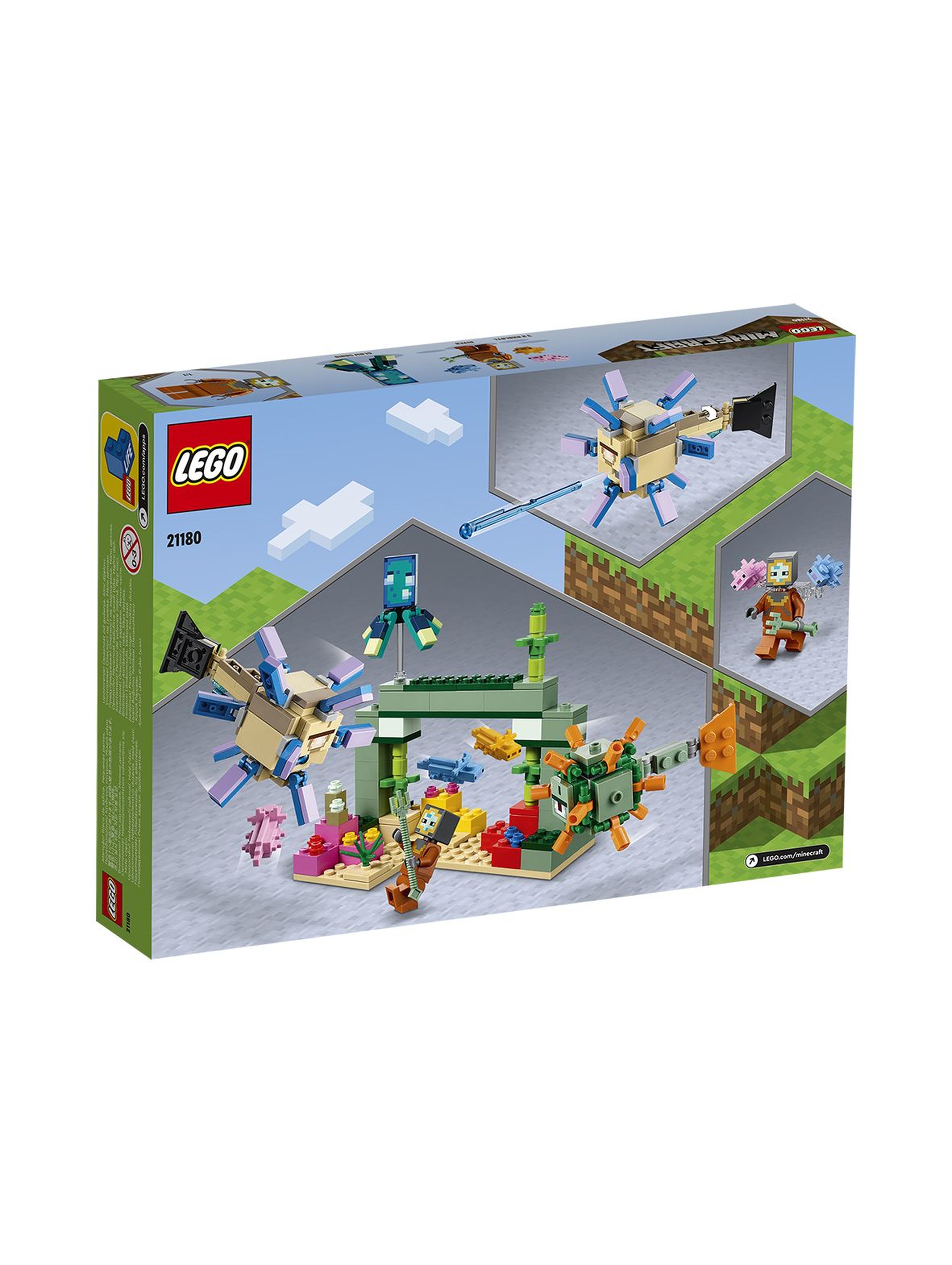 LEGO® Minecraft (21180) Walka ze strażnikami