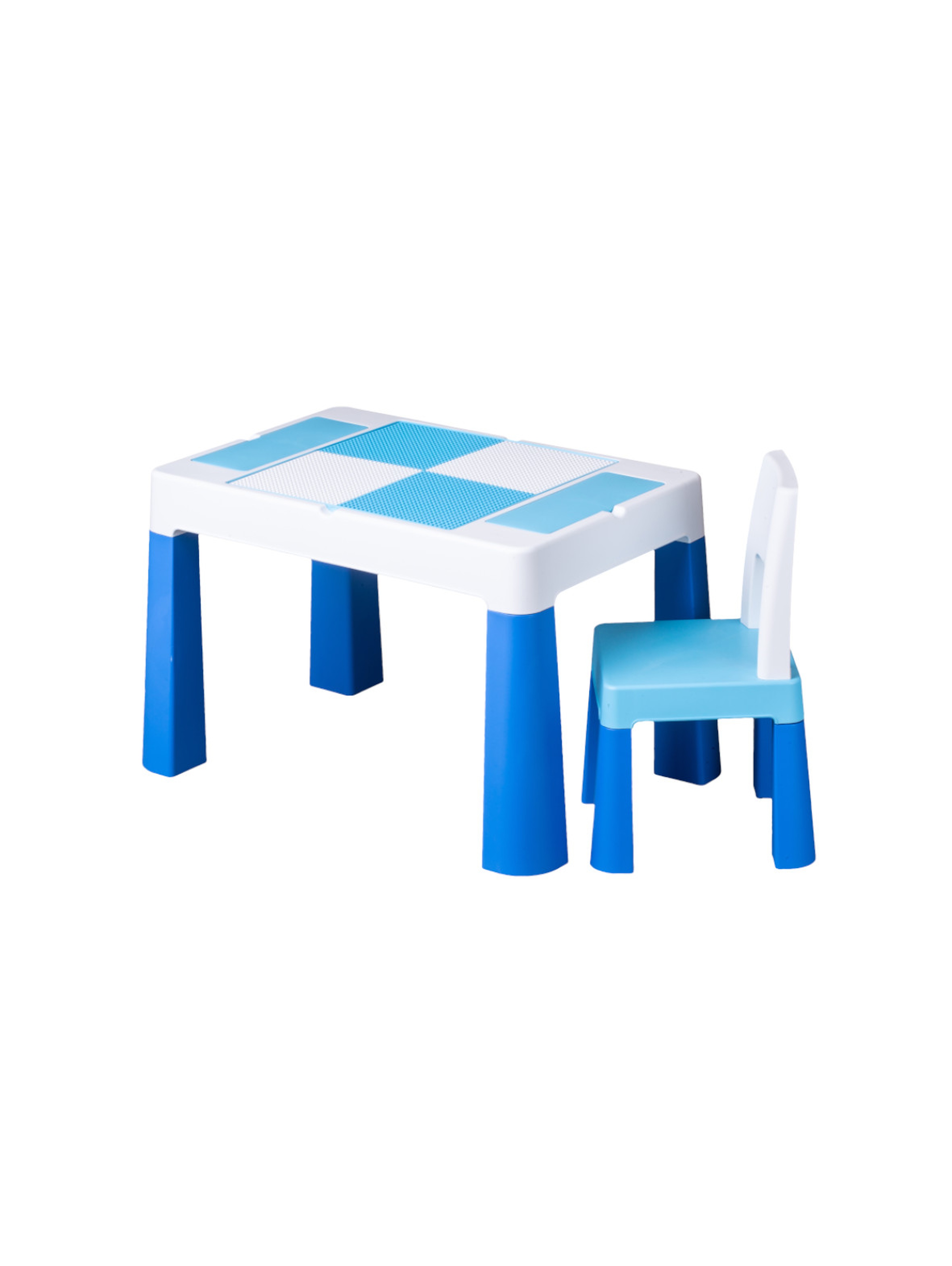 Komplet Multifun stolik i krzesełko - niebieski