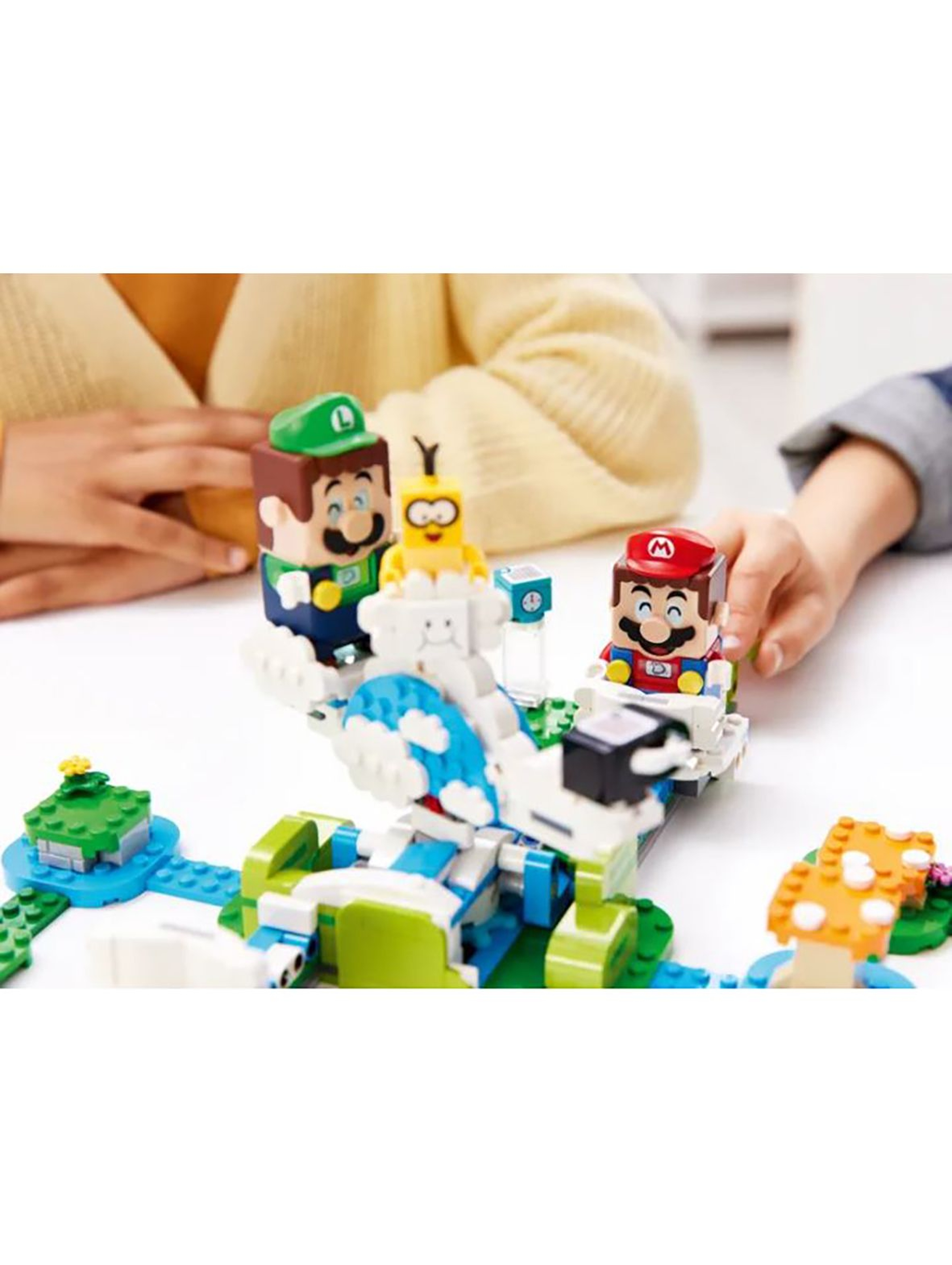 Klocki LEGO® Mario Produkt Podniebny świat Lakitu — zestaw dodatkowy 71389 wiek 7+