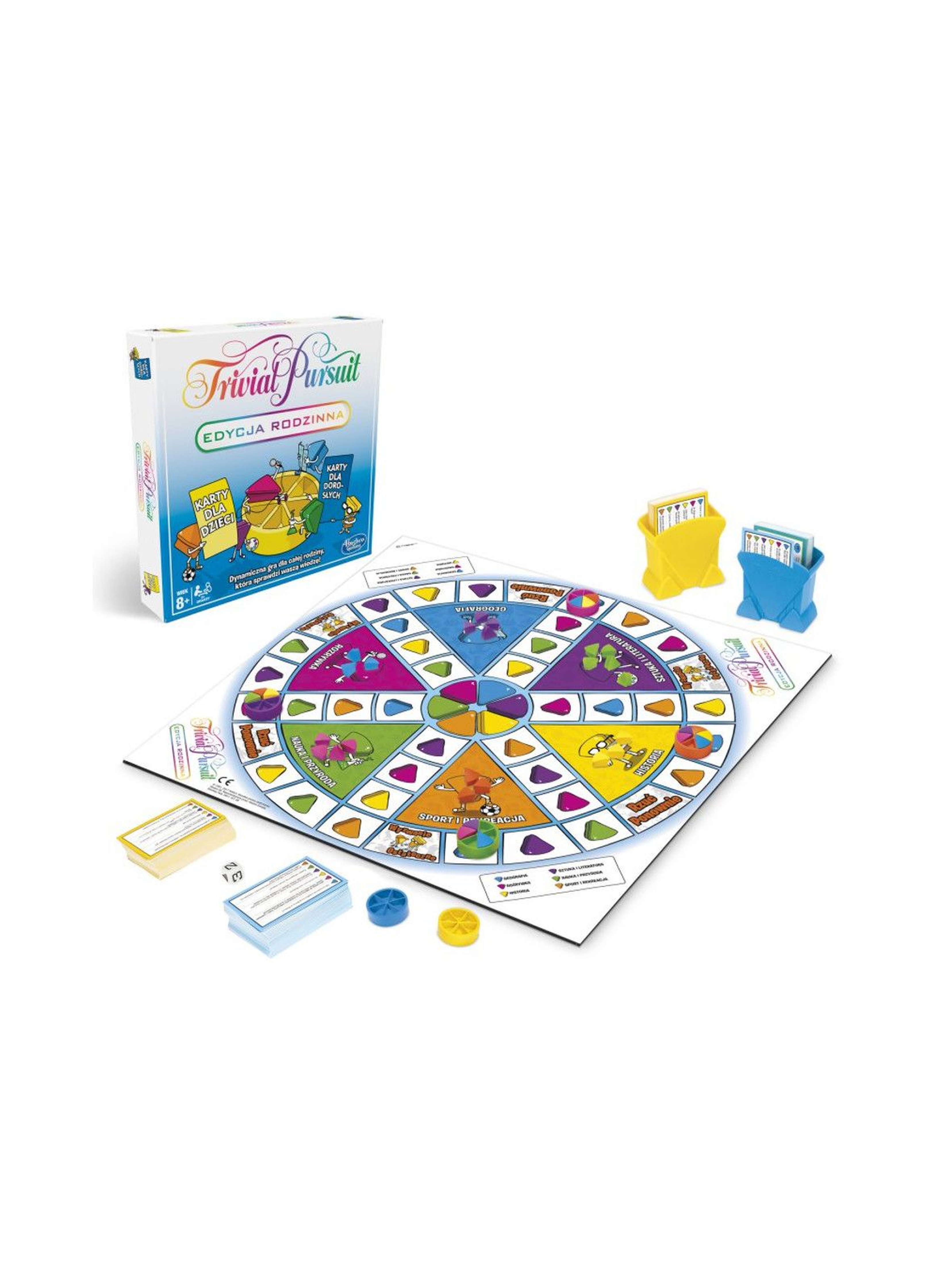 Gra rodzinna "Trivial Pursuit Edycja Rodzinna" 8+