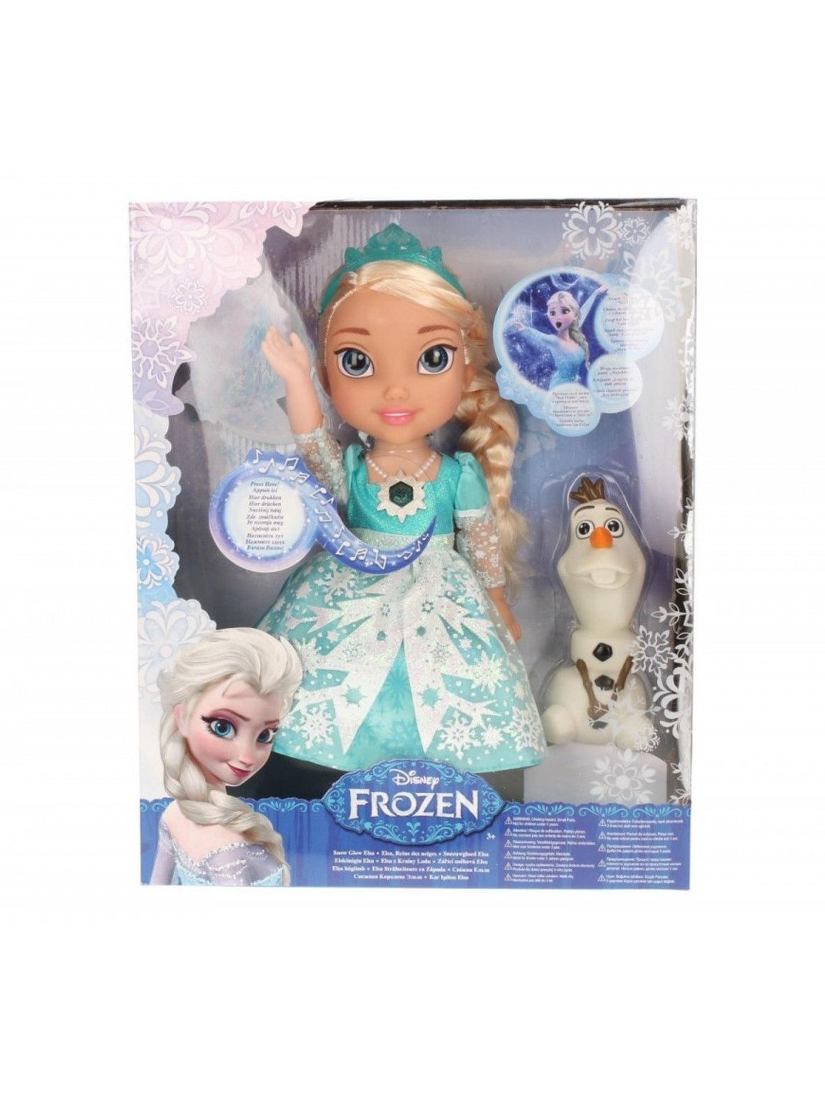 Lalka interaktywna Snow Glow Elsa