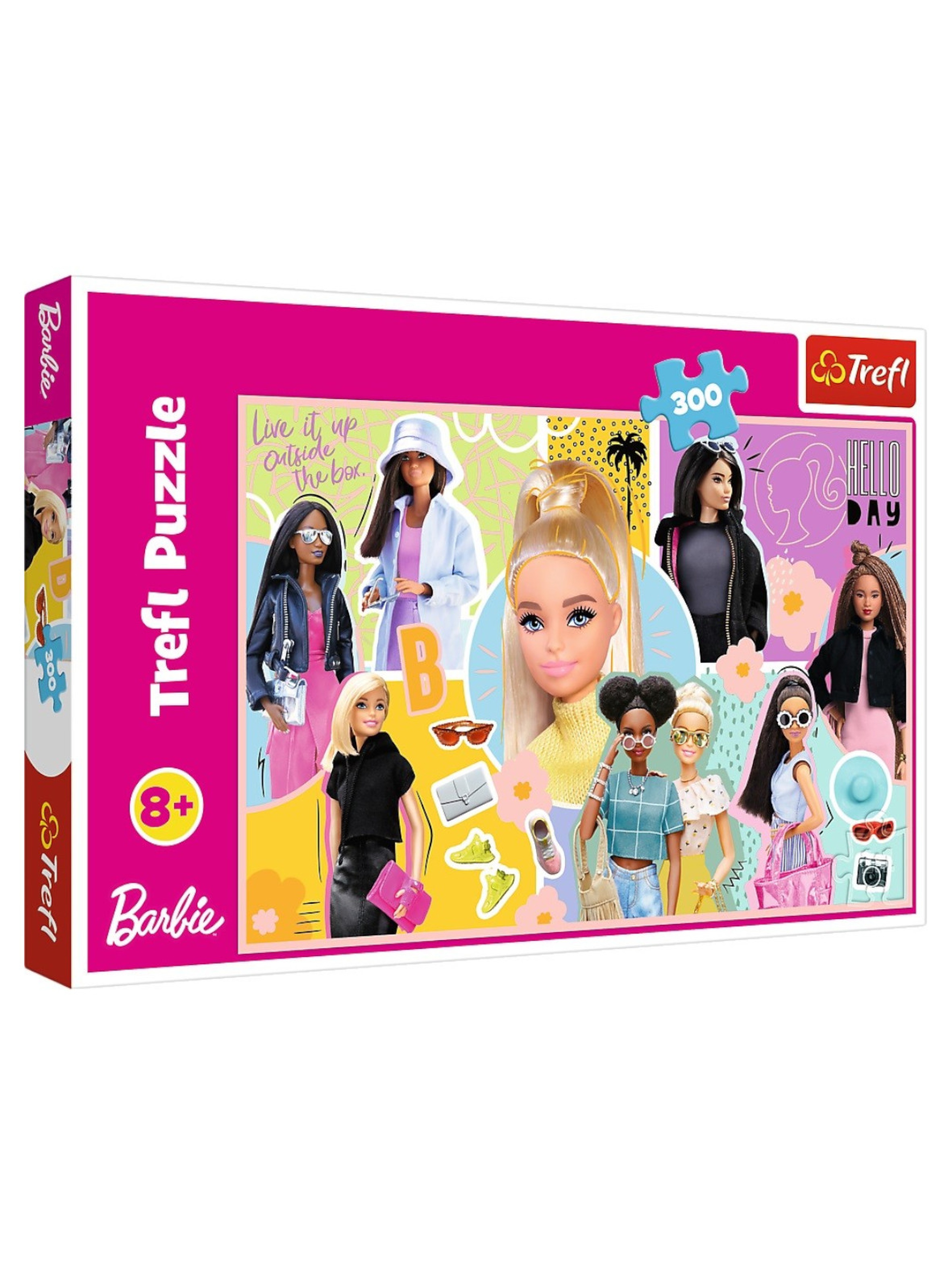 Puzzle 300 elementów Twoja ulubiona Barbie