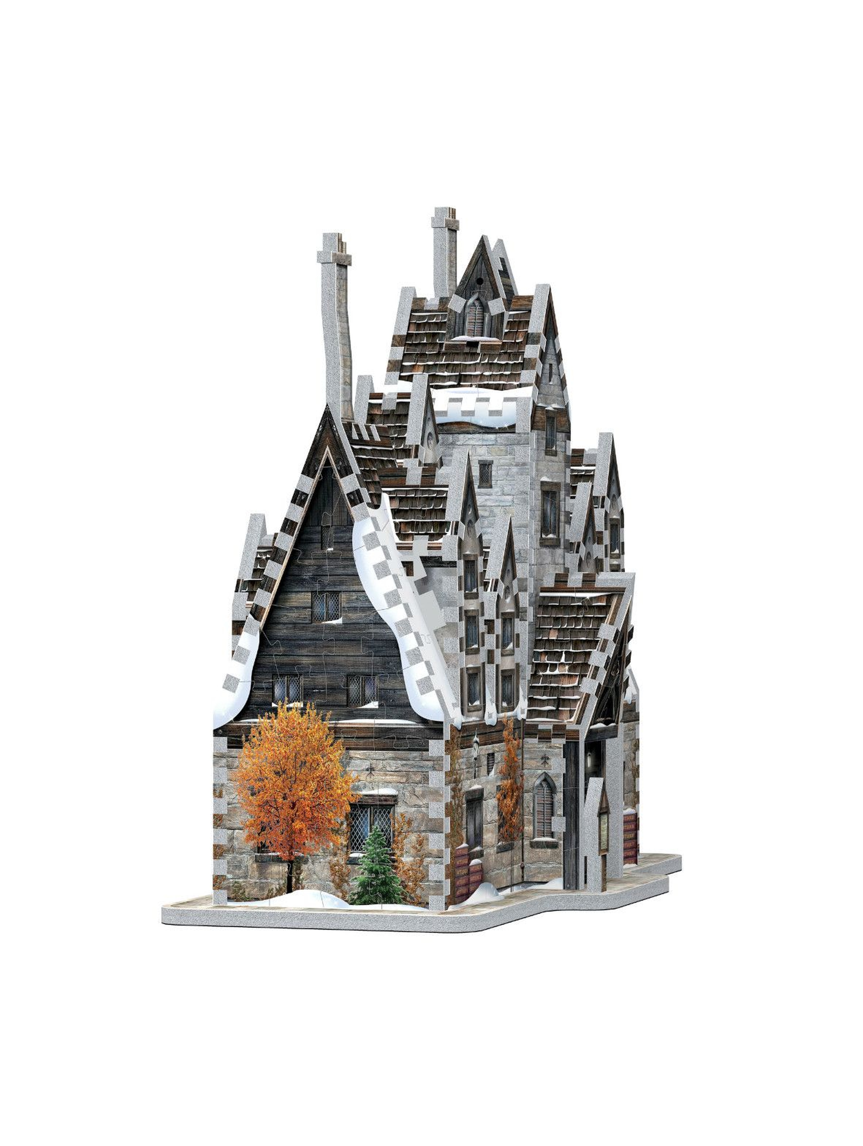 Harry Potter  Wrebbit 3D puzzle PUB POD TRZEMA MIOTŁAMI W HOGSMEADE - 395 elementów