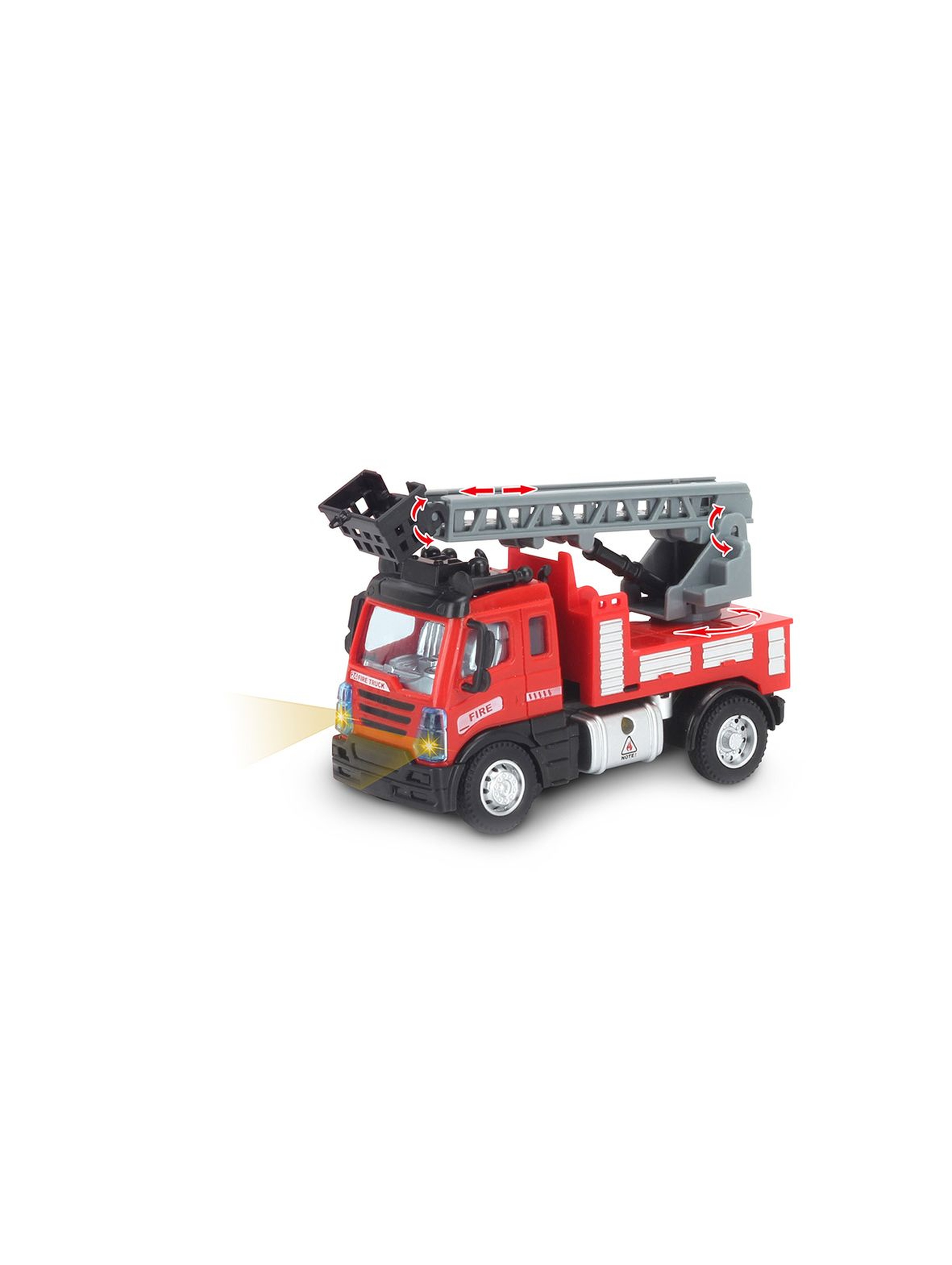 Straż pożarna - pojazd miejski zdalnie sterowany toys for boys wiek 3+